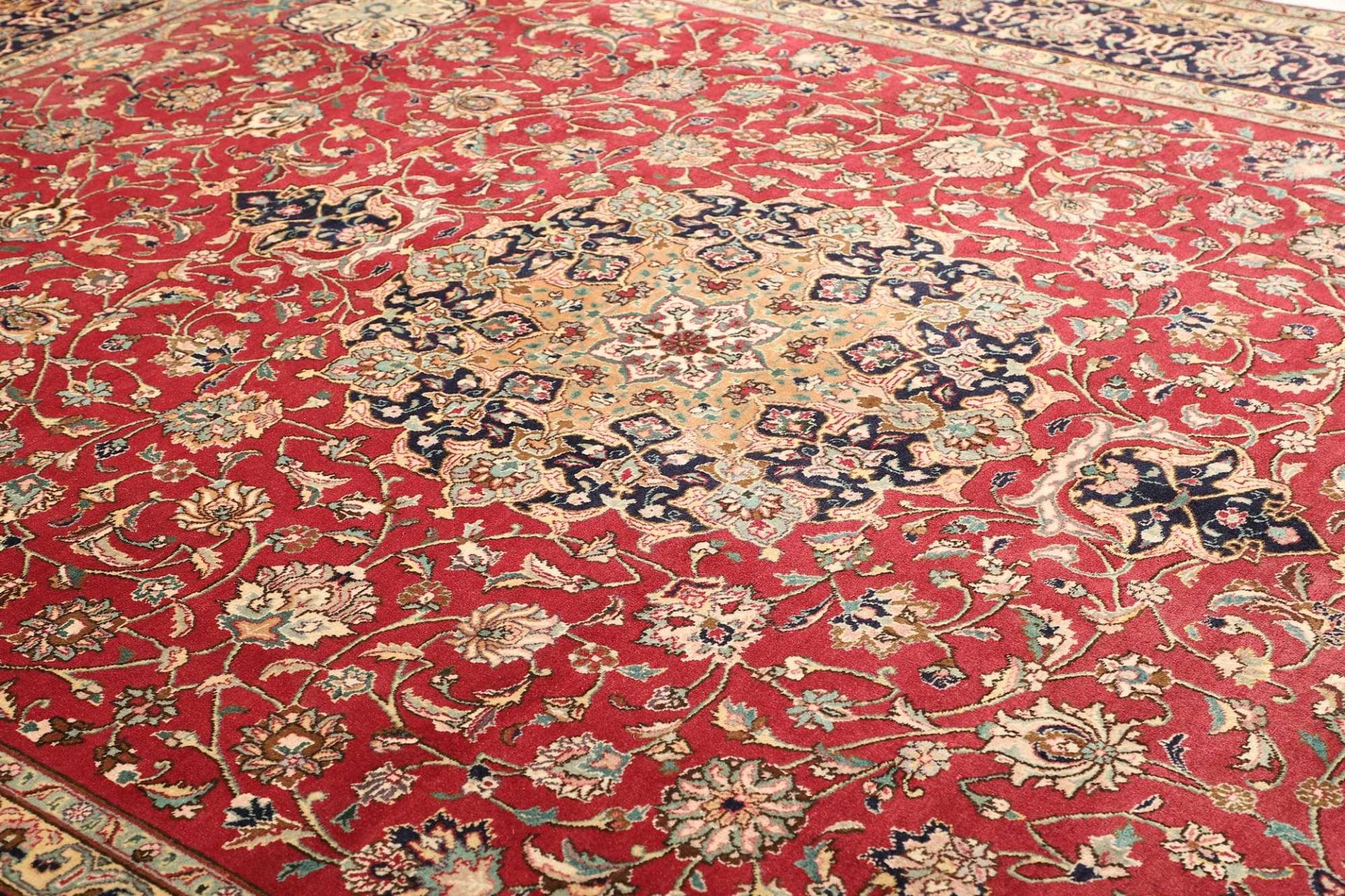 Handgeknüpfter Täbriz Perserteppich 308 × 400 cm