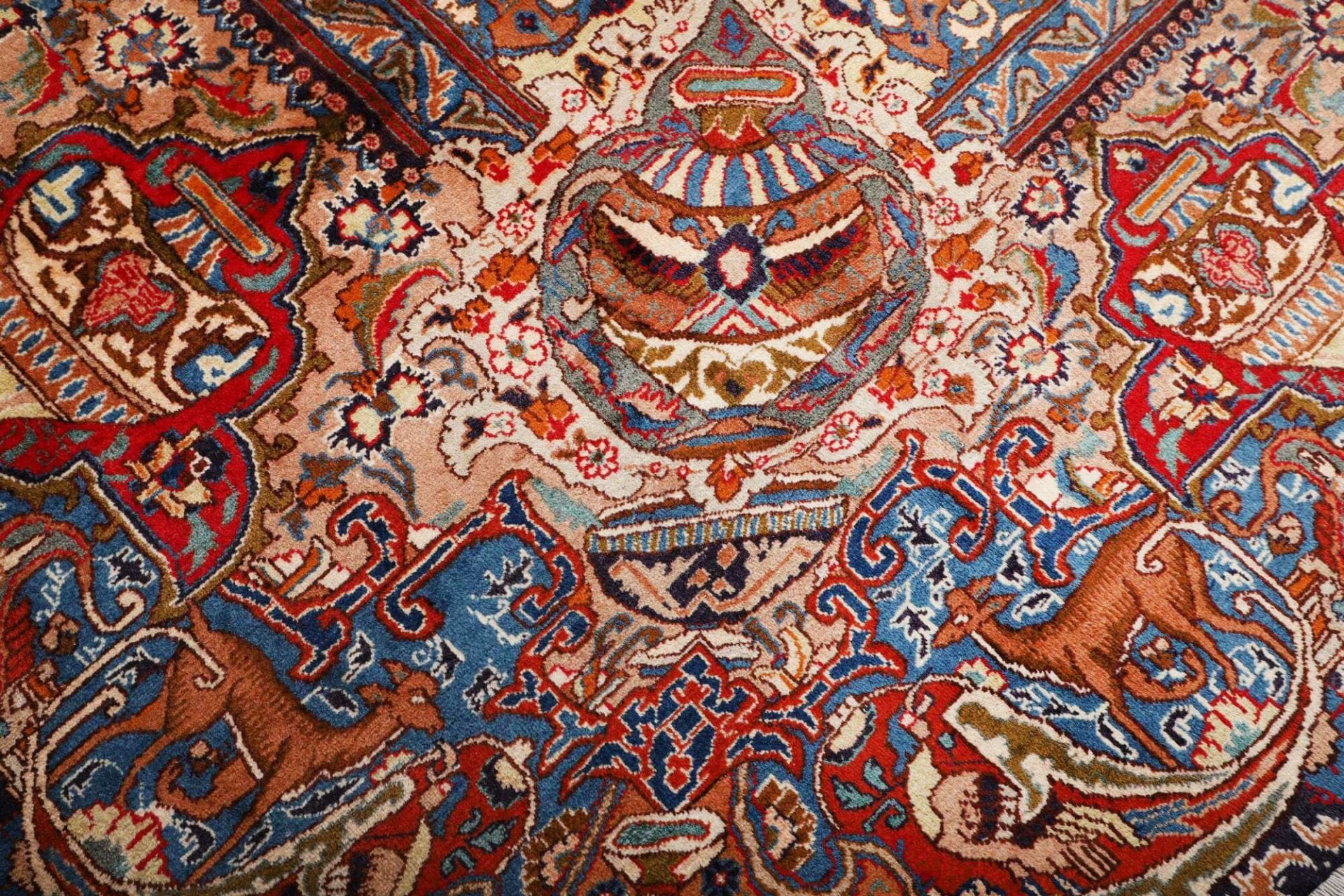 Kashmar Perserteppich 303 × 394 cm aus Wolle, handgeknüpft