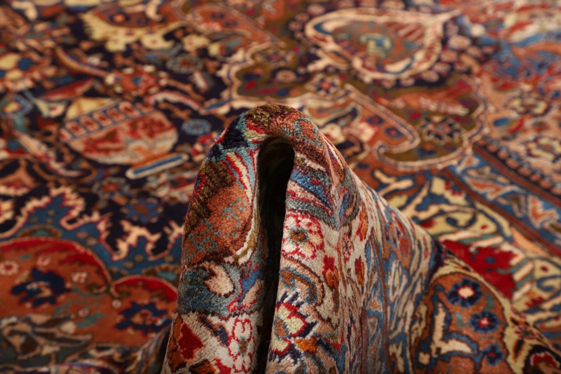 Kashmar Perserteppich 303 × 394 cm aus Wolle, handgeknüpft