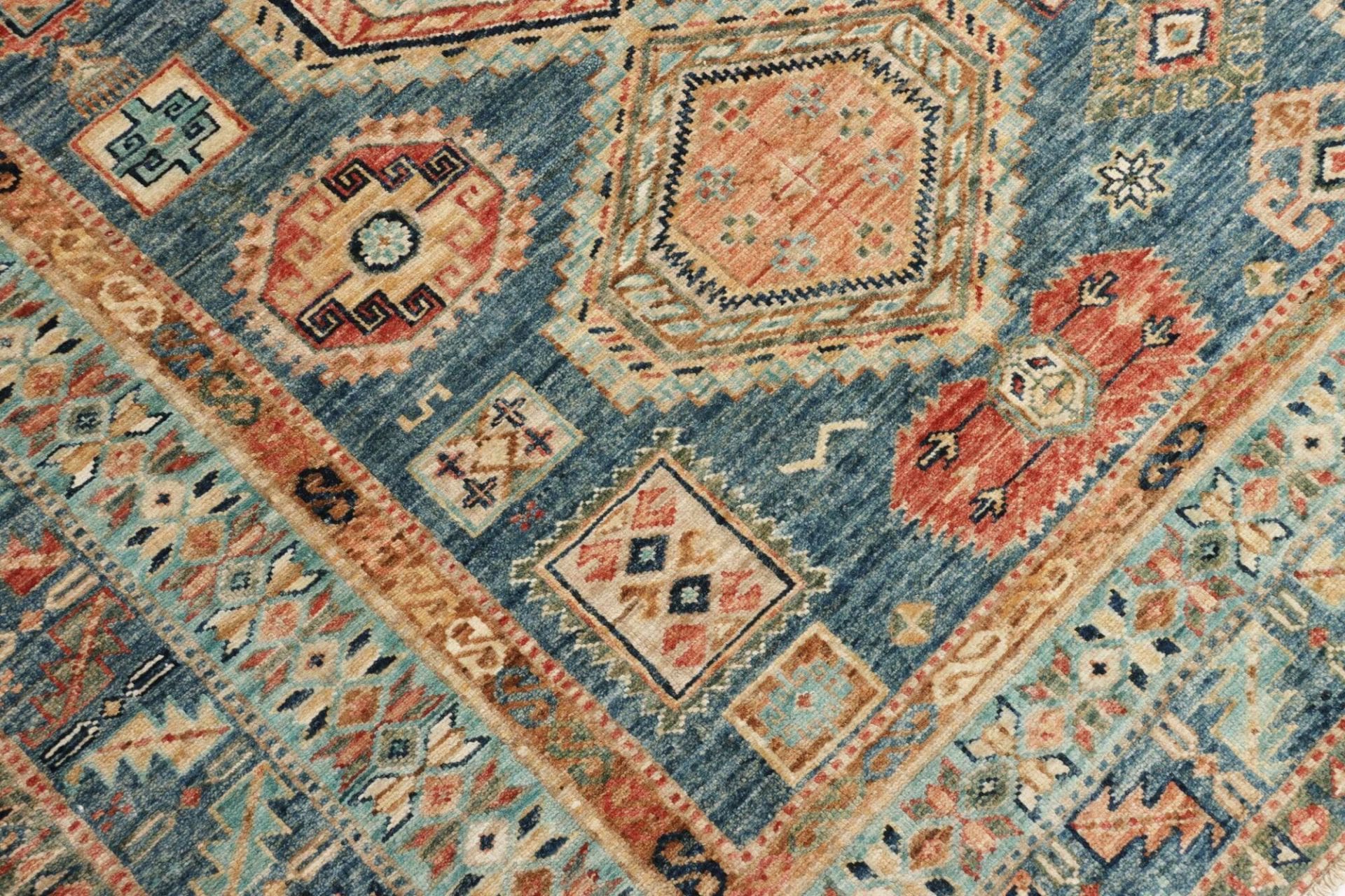 Handgeknüpfter Kazak Orientteppich, 282 × 379 cm, Wolle