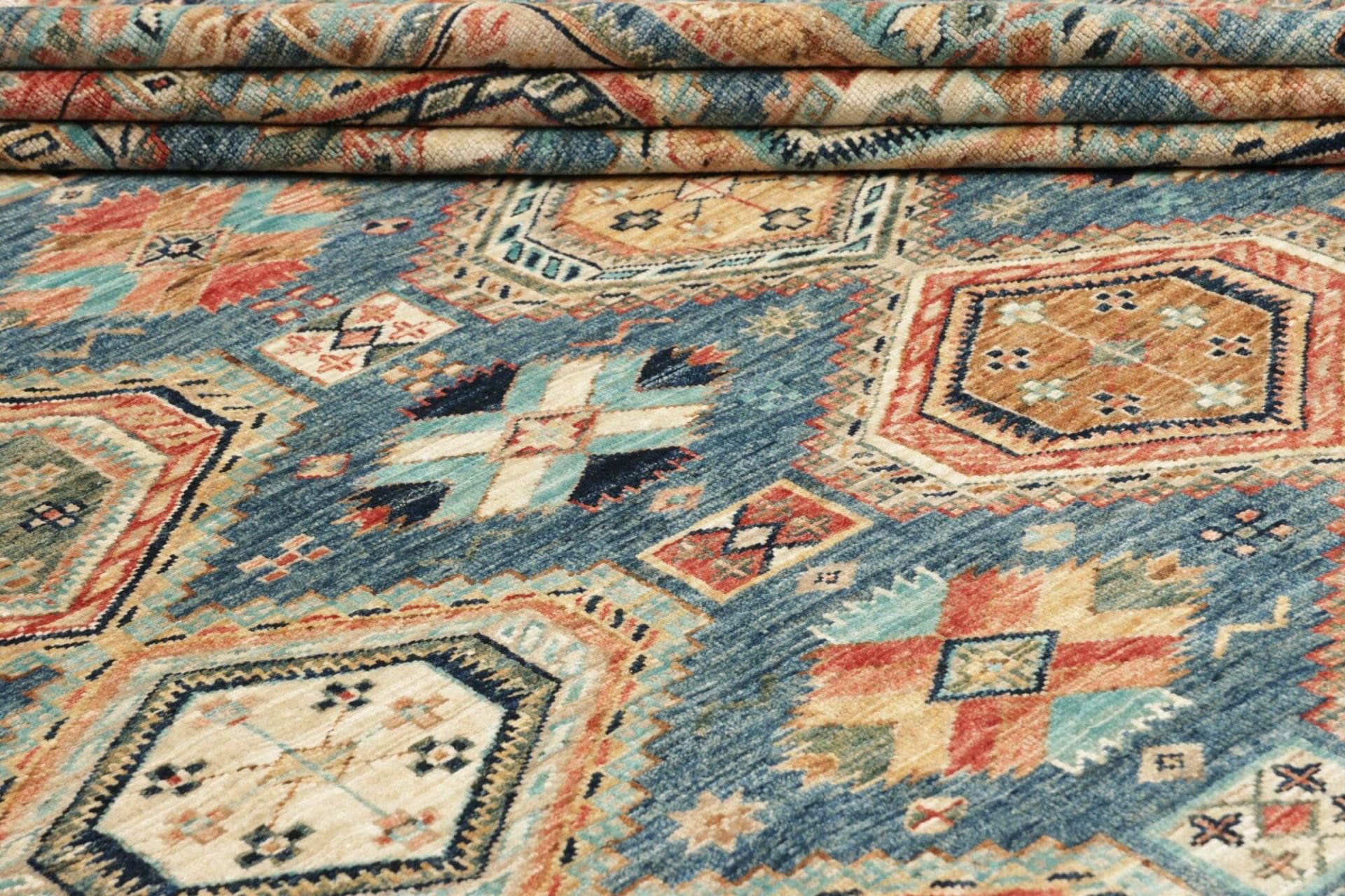 Handgeknüpfter Kazak Orientteppich, 282 × 379 cm, Wolle