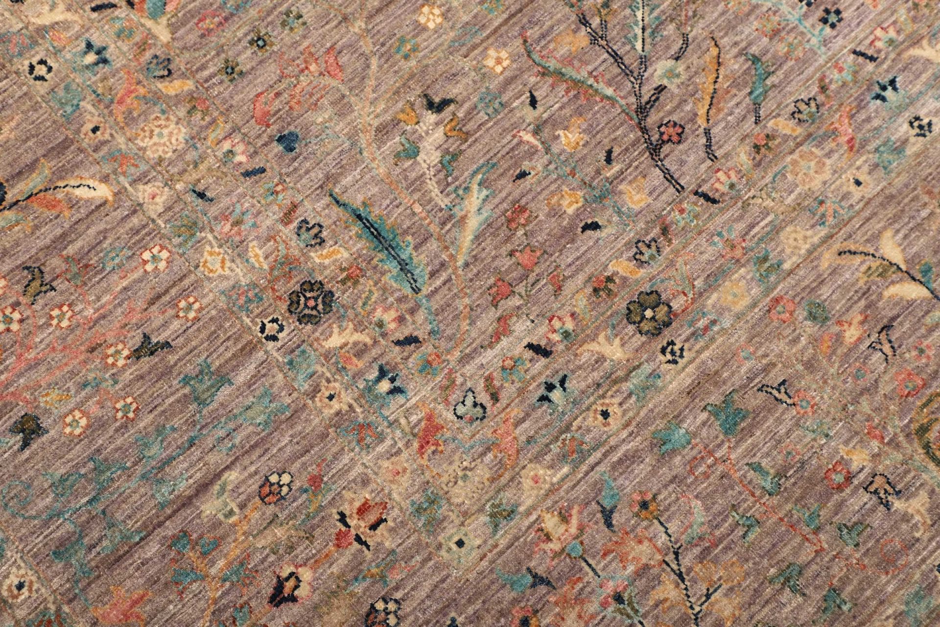 Handgeknüpfter Samarkand Orientteppich 308 × 419 cm