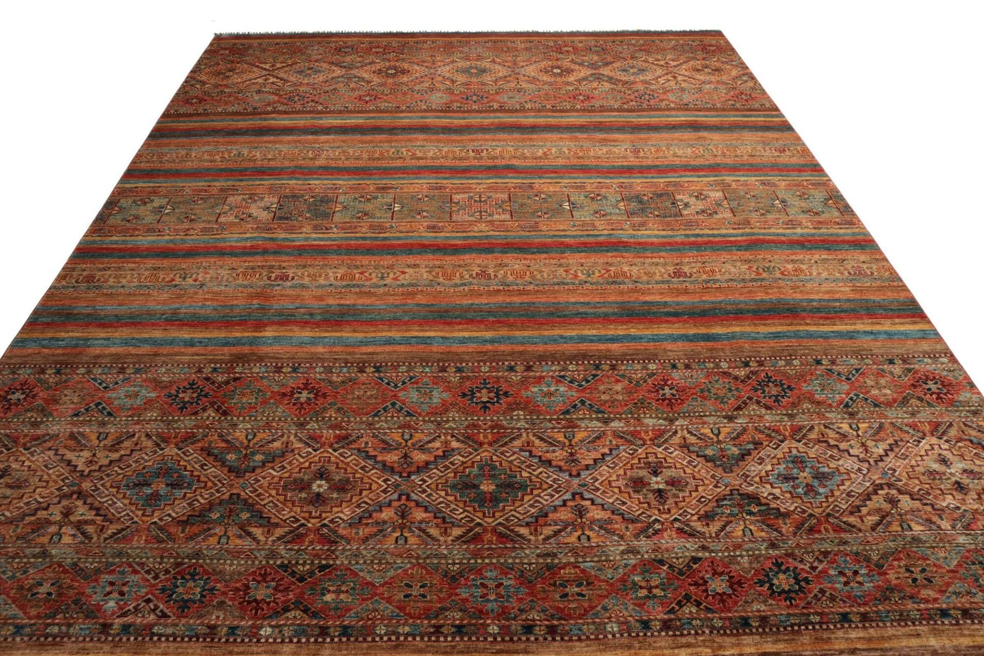 Handgeknüpfter Samarkand Orientteppich, 305 × 415 cm, Wolle