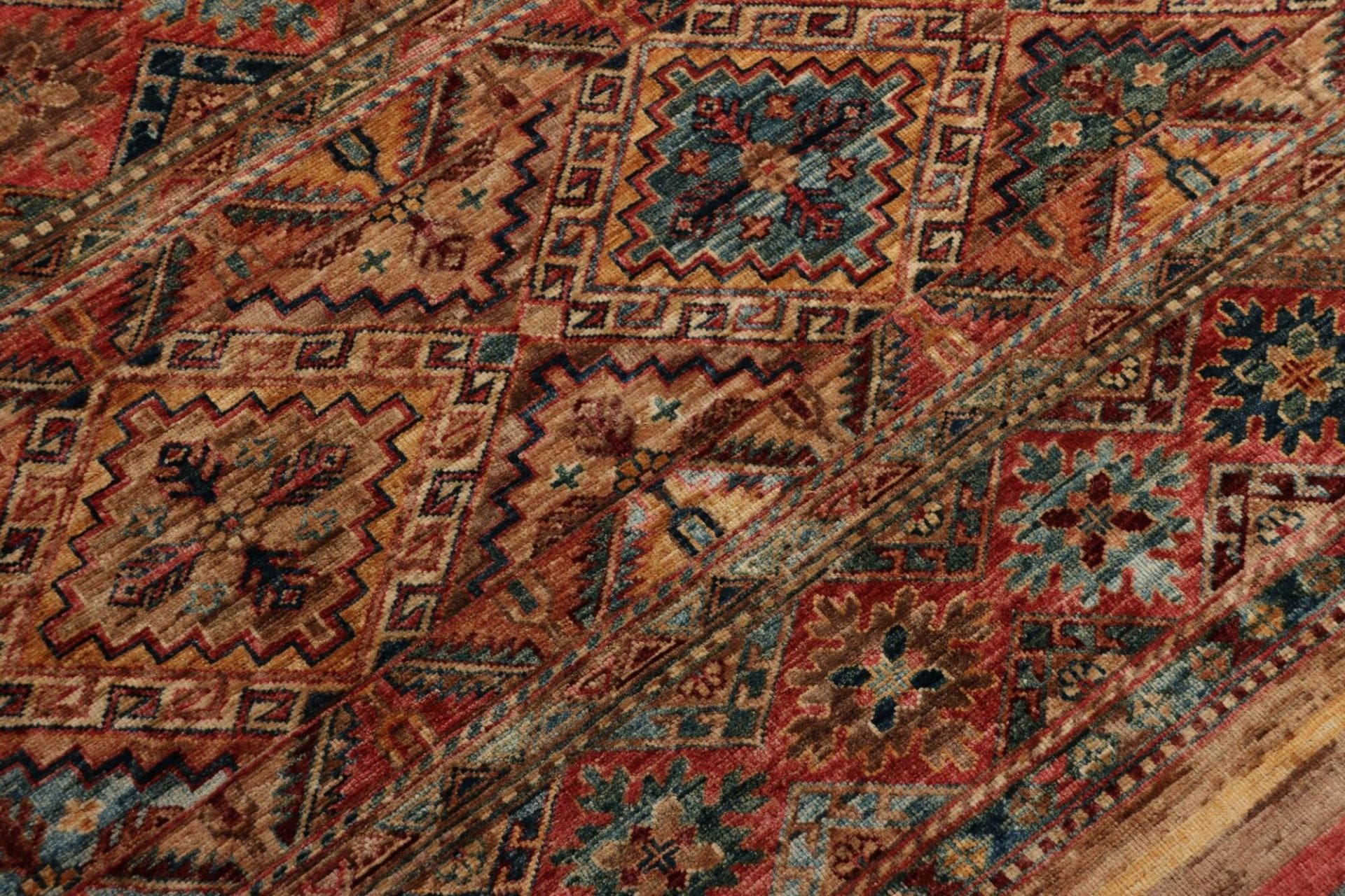 Handgeknüpfter Samarkand Orientteppich, 305 × 415 cm, Wolle