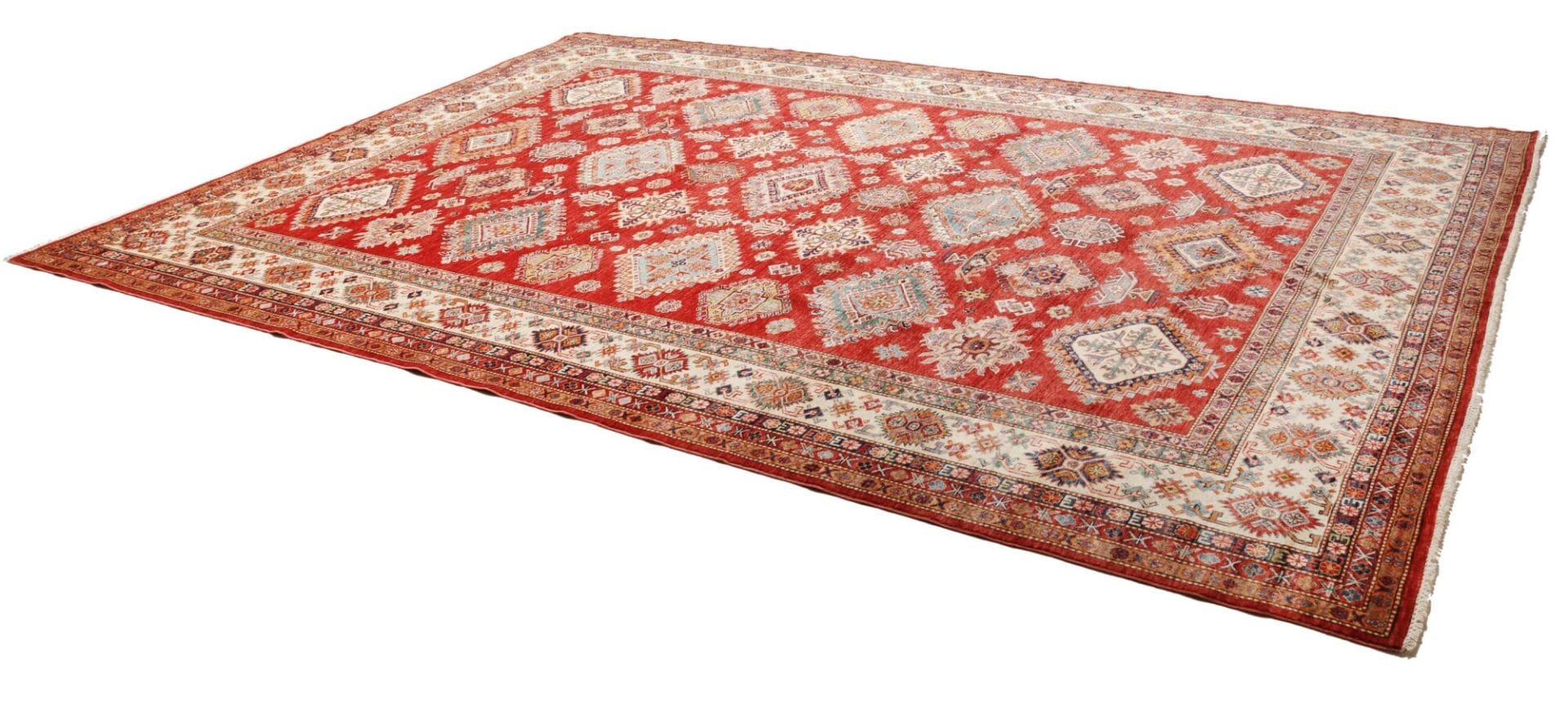 Kazak Orientteppich aus Pakistan, 300 × 410 cm