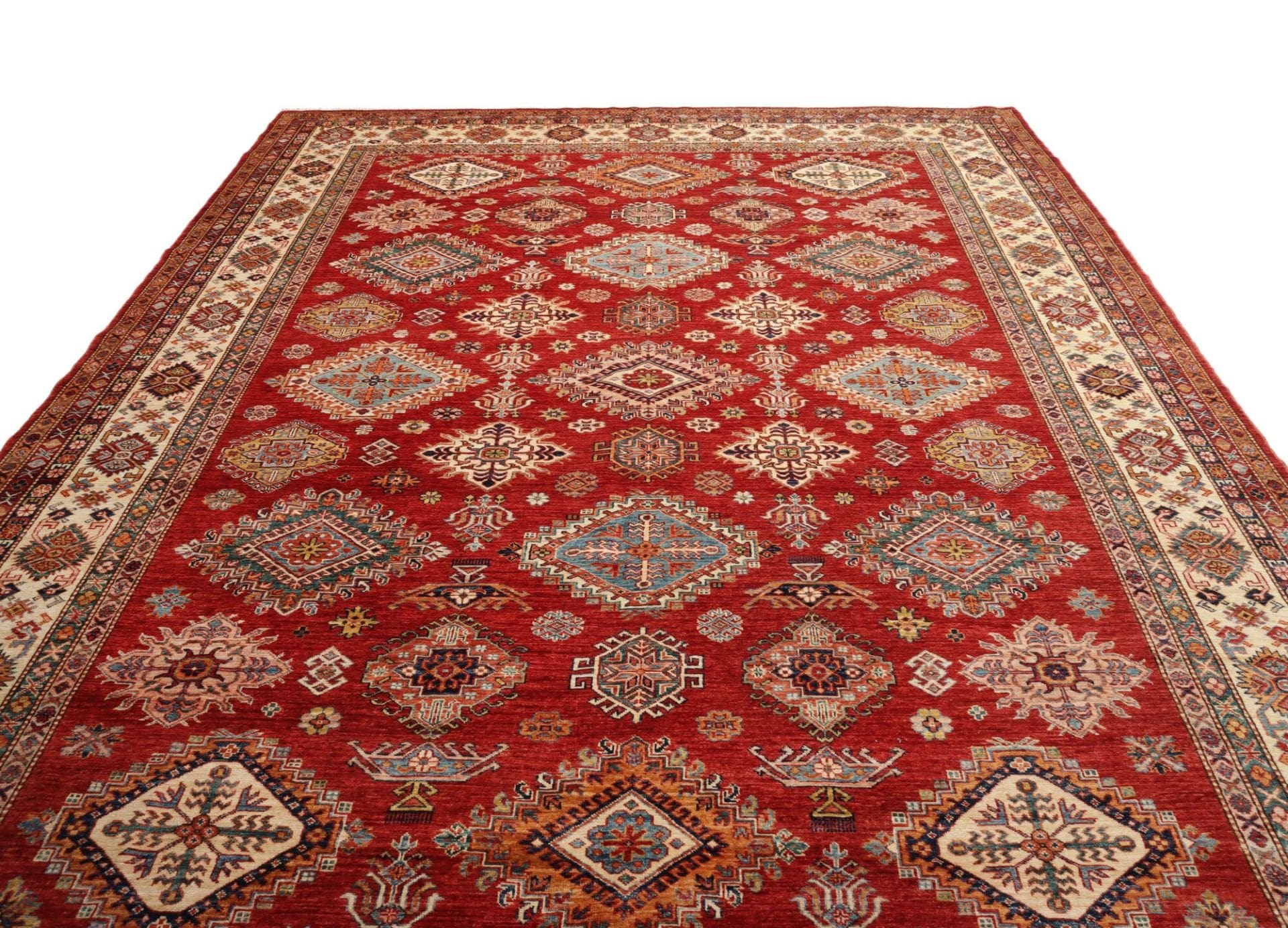 Kazak Orientteppich aus Pakistan, 300 × 410 cm