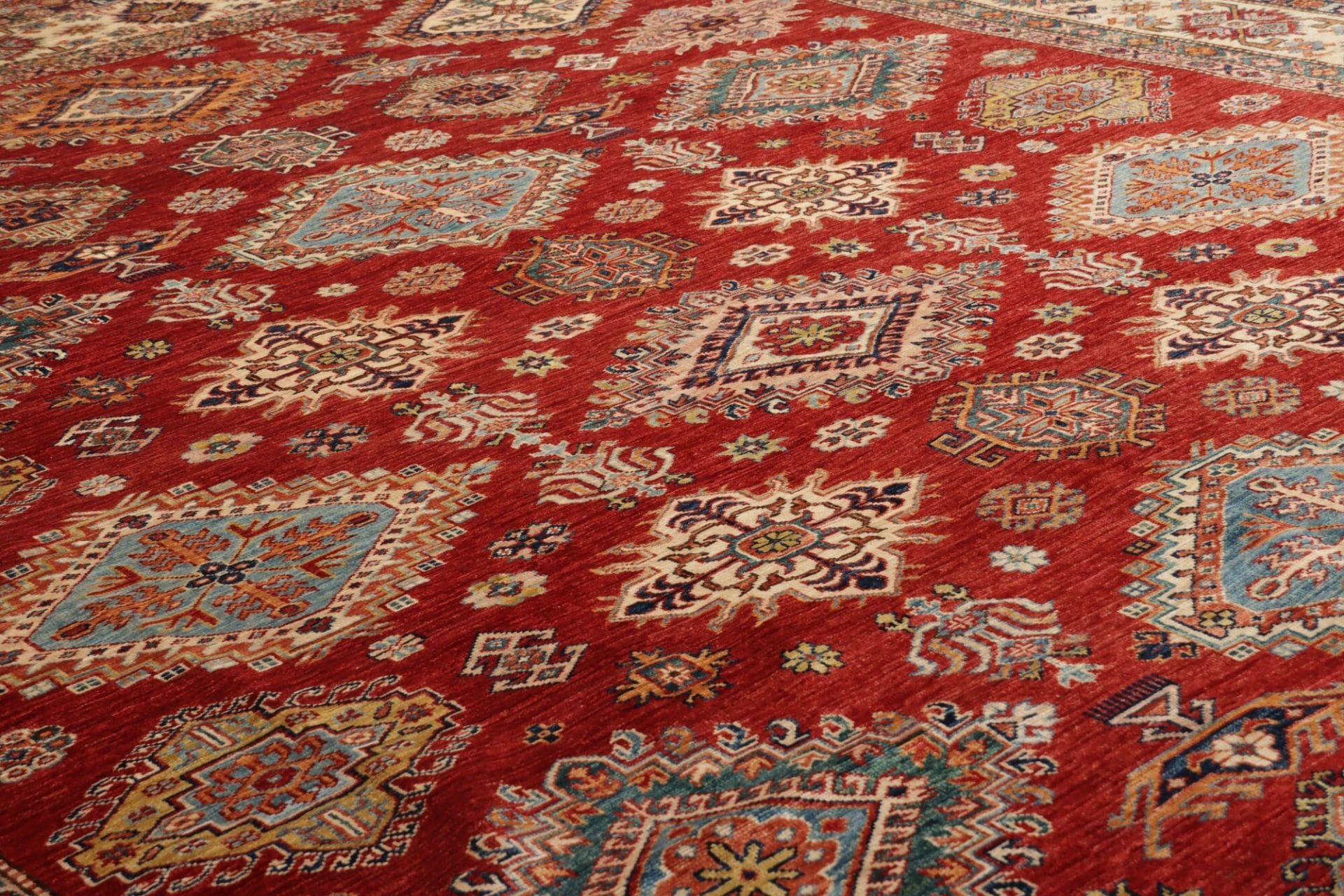 Kazak Orientteppich aus Pakistan, 300 × 410 cm