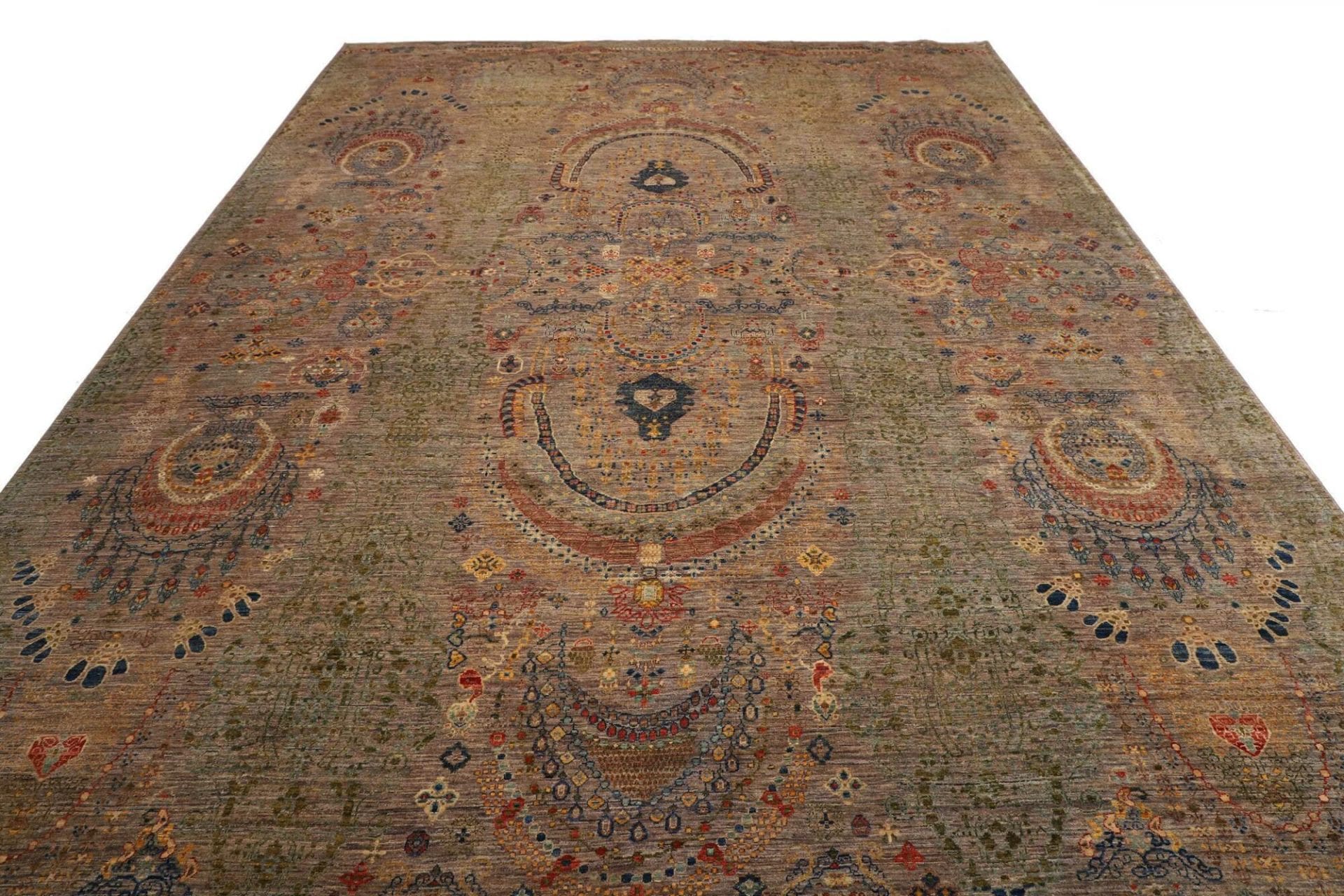 Handgeknüpfter Samarkand Orientteppich 300 × 408 cm