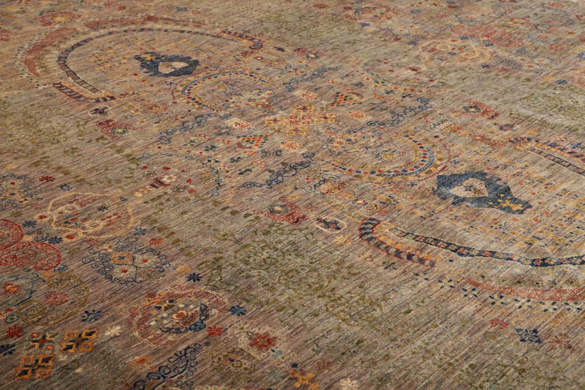 Handgeknüpfter Samarkand Orientteppich 300 × 408 cm