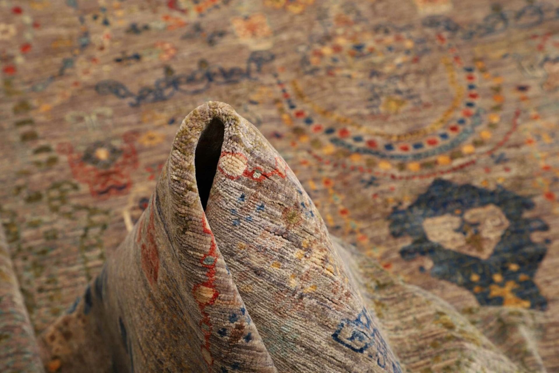 Handgeknüpfter Samarkand Orientteppich 300 × 408 cm