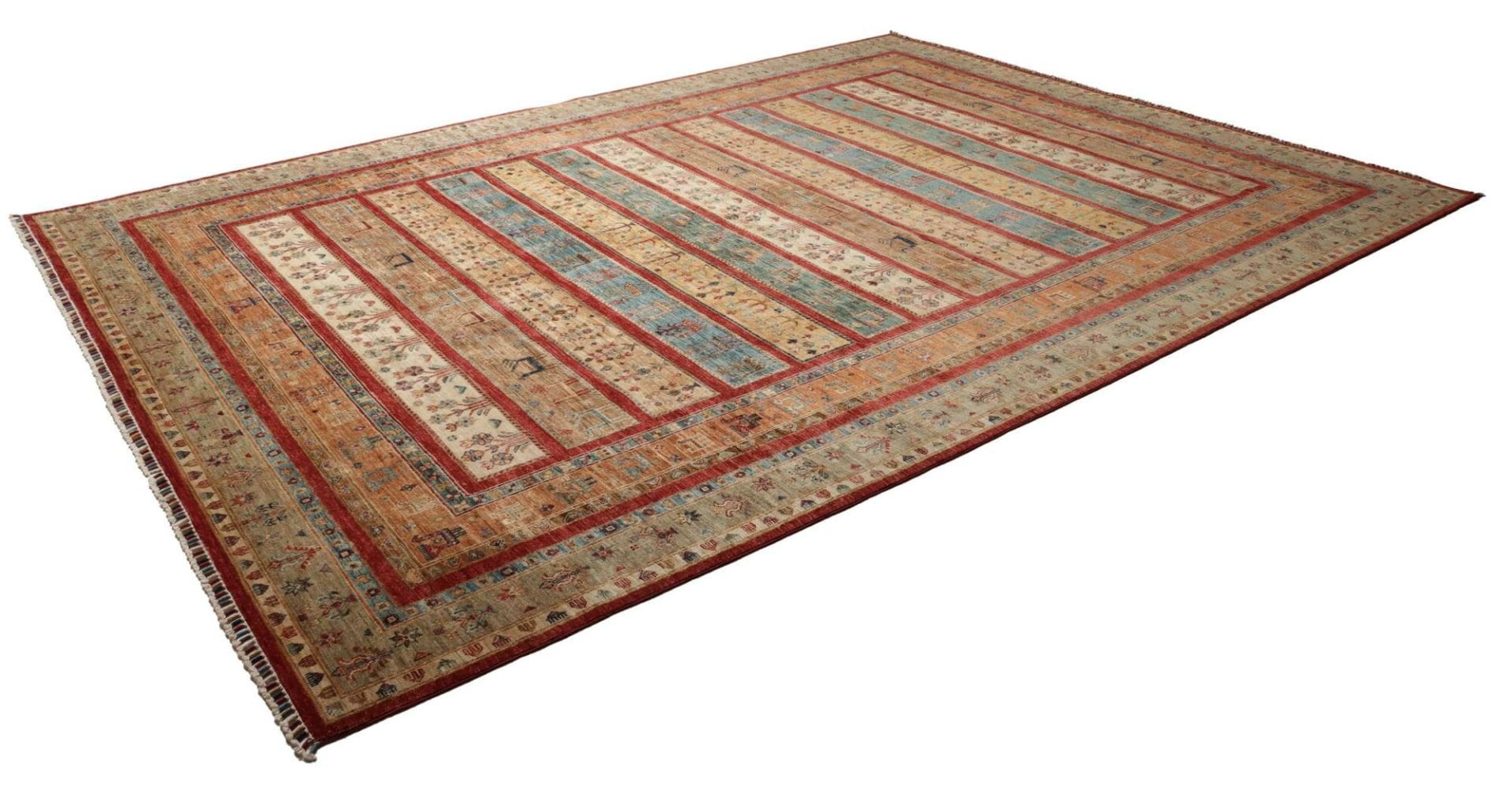 Samarkand Orientteppich 306 × 410 cm aus Wolle, handgeknüpft