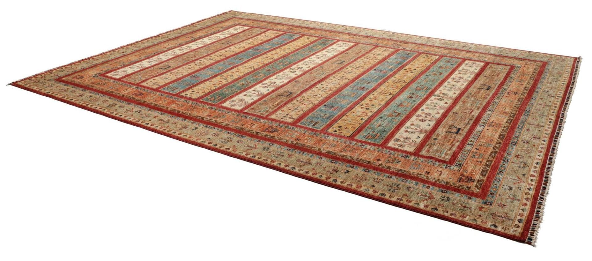 Samarkand Orientteppich 306 × 410 cm aus Wolle, handgeknüpft
