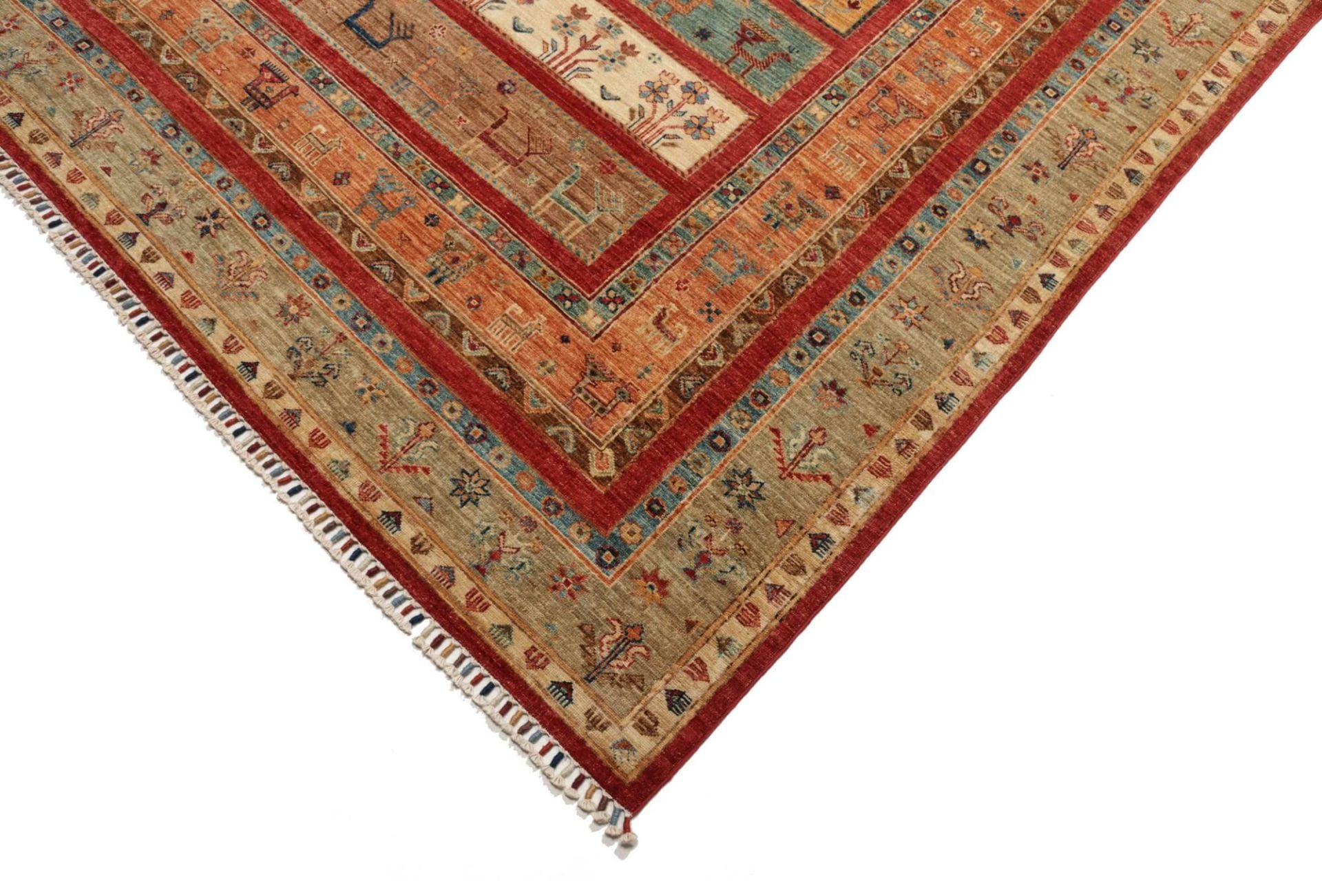 Samarkand Orientteppich 306 × 410 cm aus Wolle, handgeknüpft