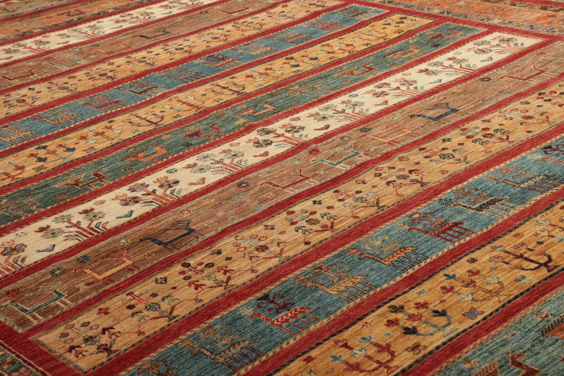Samarkand Orientteppich 306 × 410 cm aus Wolle, handgeknüpft