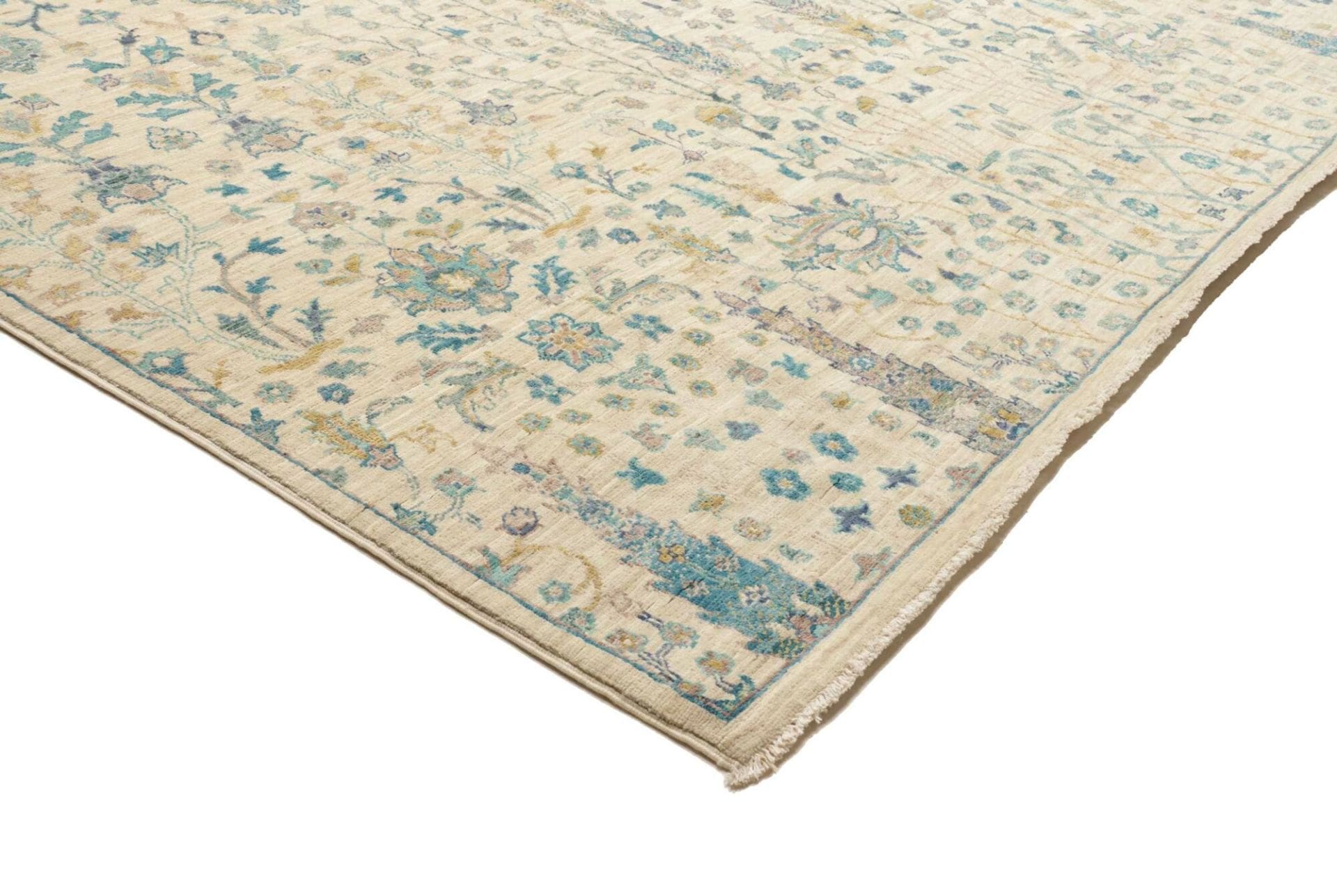 Handgeknüpfter Samarkand Orientteppich, 305 × 416 cm, Wolle