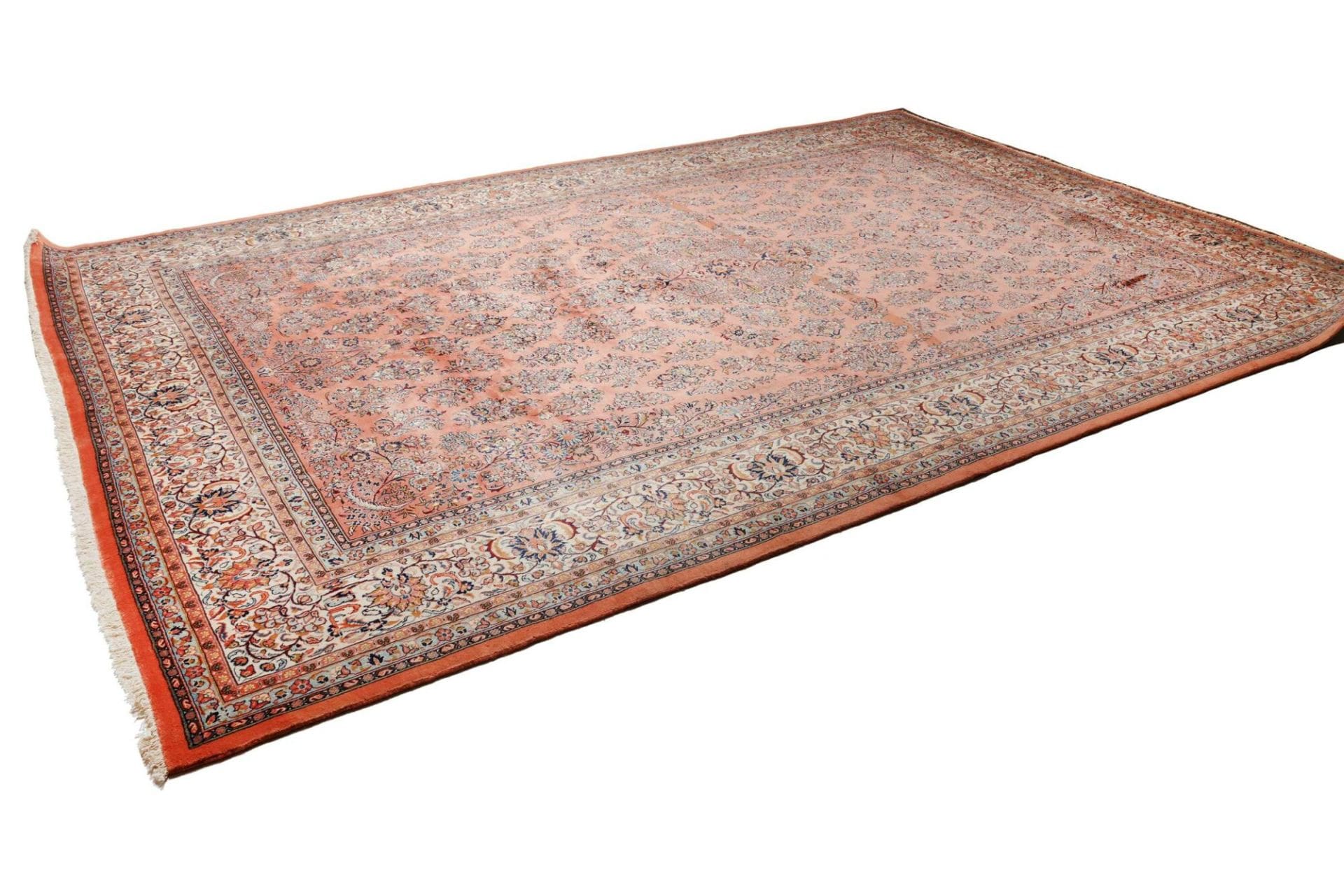 Handgeknüpfter Sarough Farahan Perserteppich 341 × 486 cm