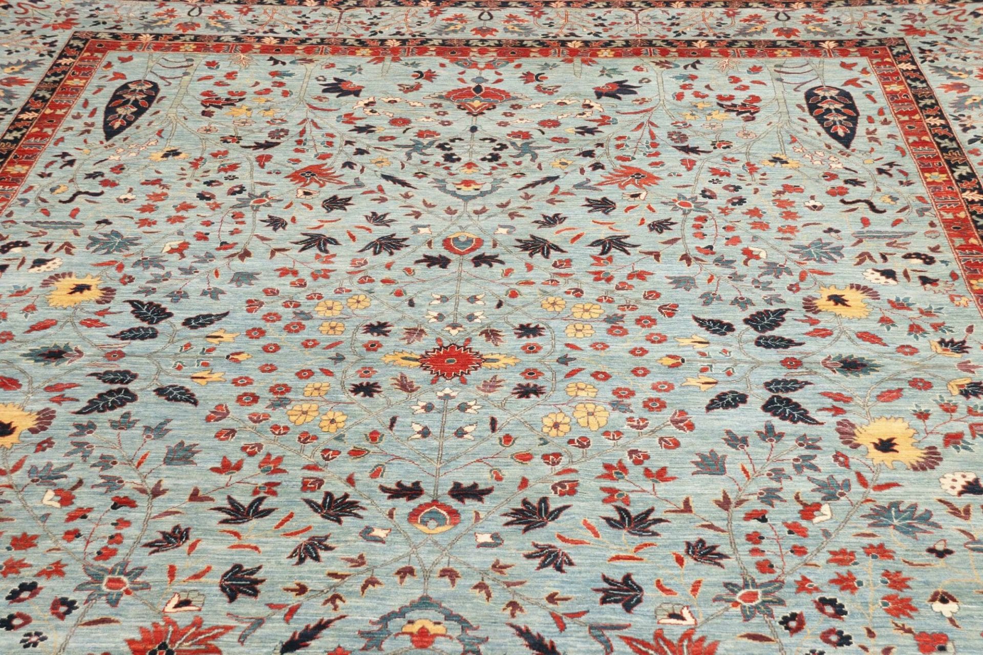 Handgeknüpfter Ariana Orientteppich, 275 × 362 cm, Wolle