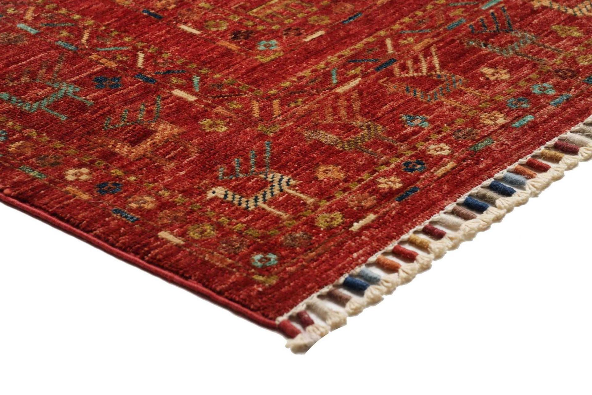 Handgeknüpfter Samarkand Orientteppich, 246 × 339 cm, Wolle