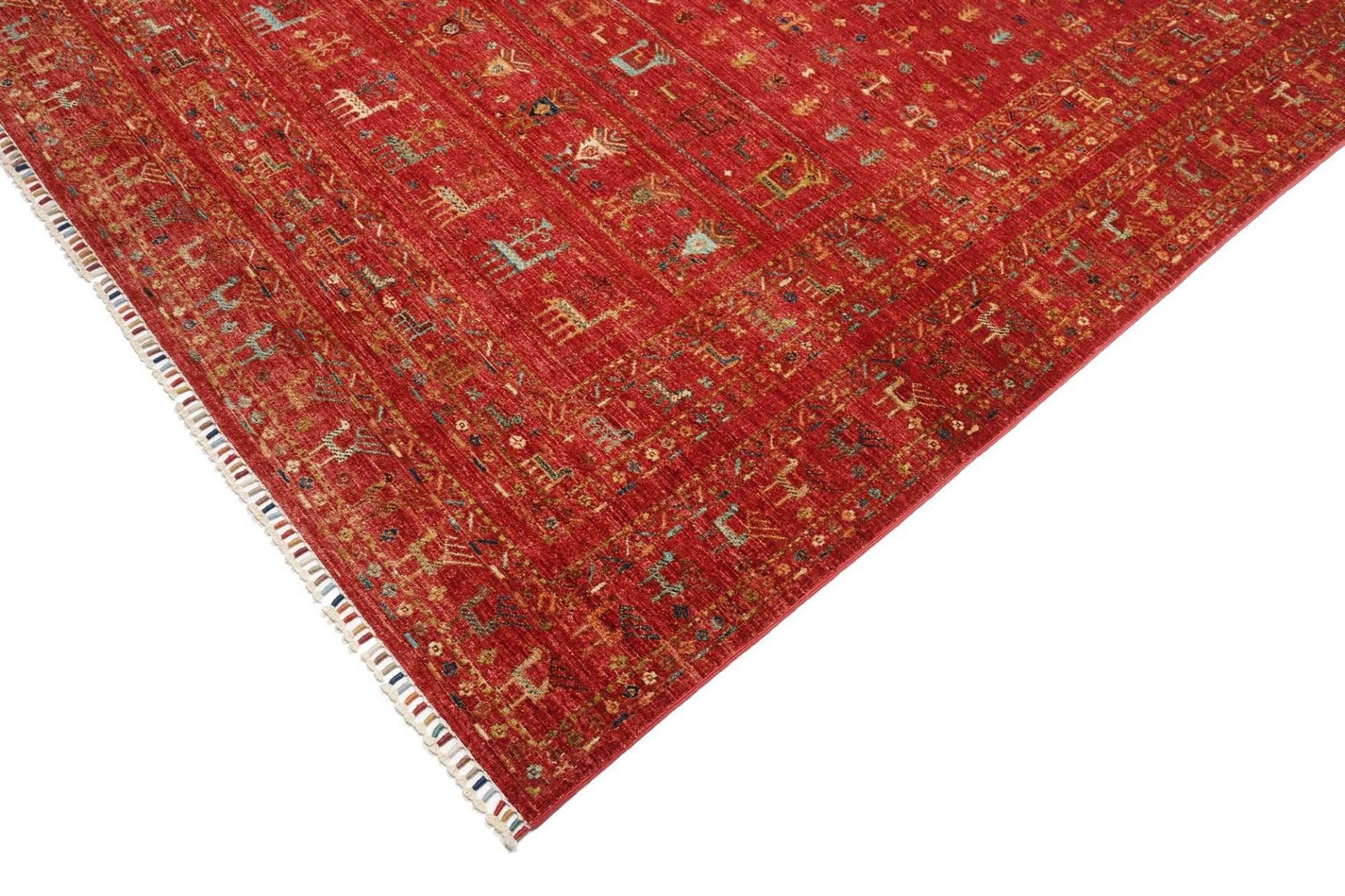Handgeknüpfter Samarkand Orientteppich, 246 × 339 cm, Wolle