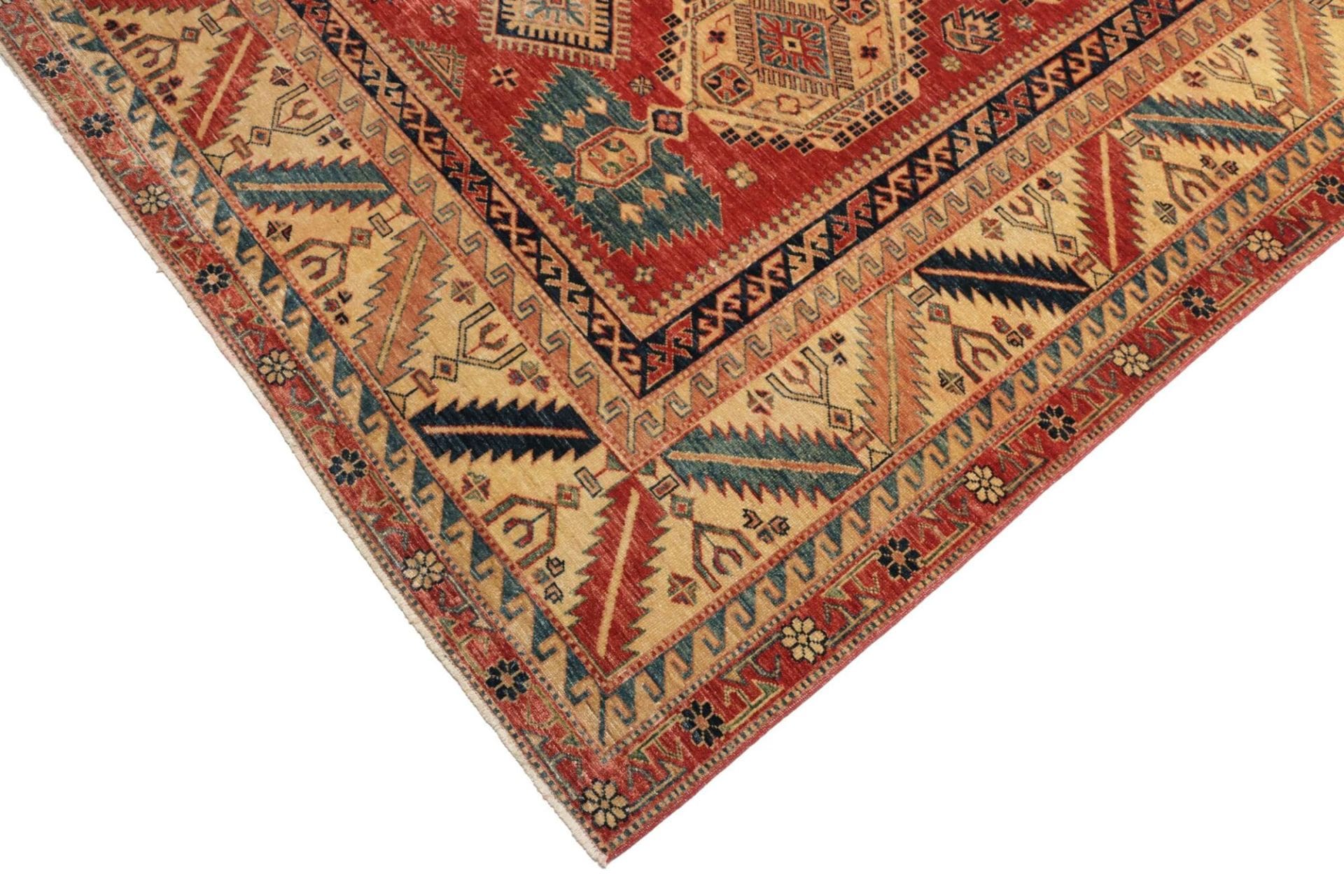 Kazak Orientteppich aus Pakistan, 270 × 362 cm