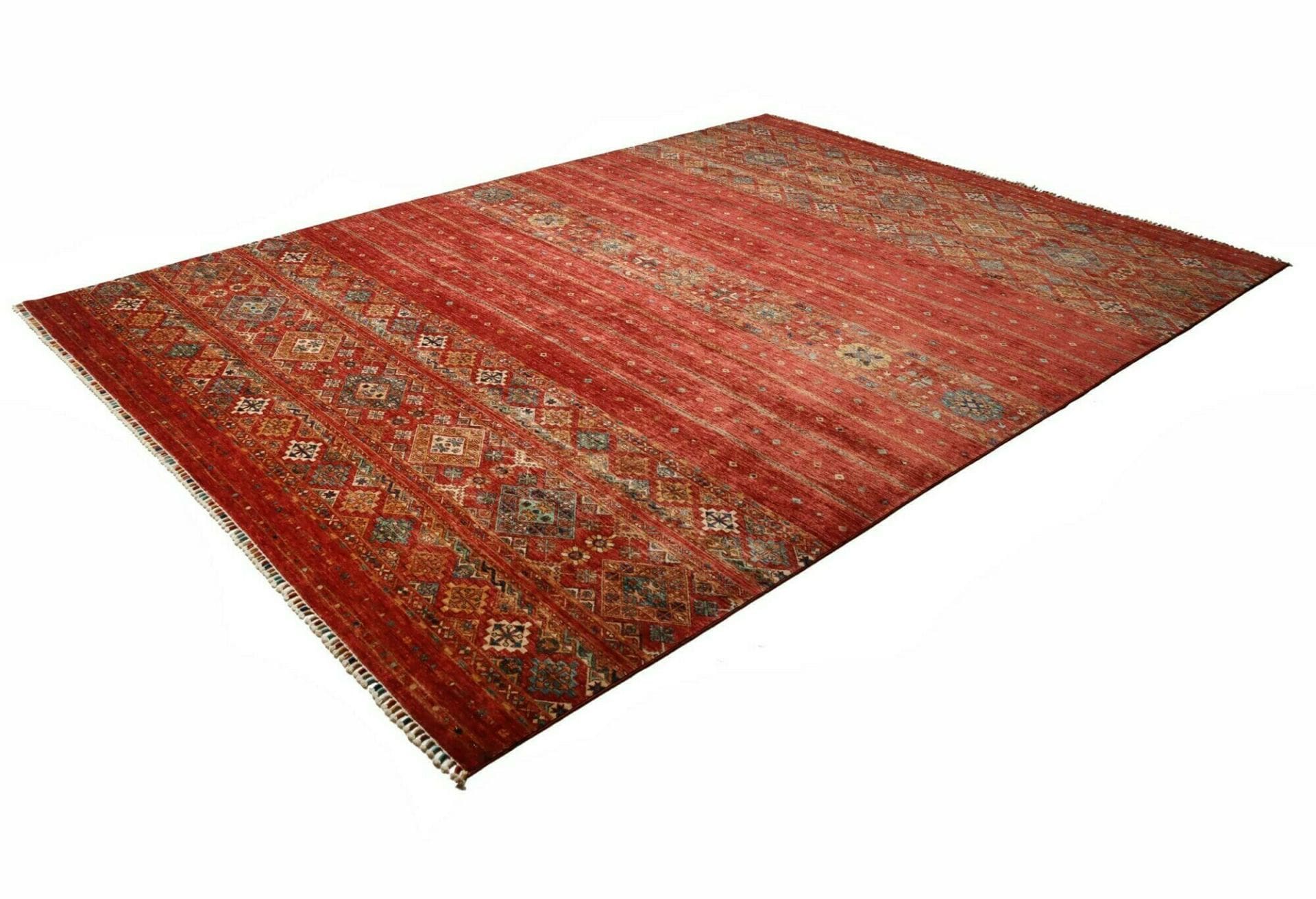 Samarkand Orientteppich 277 × 367 cm aus Wolle, handgeknüpft