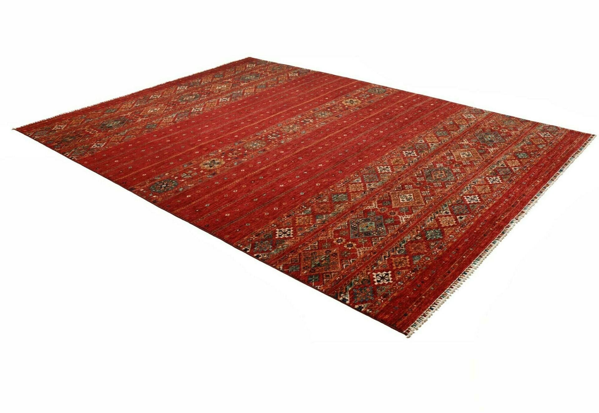 Samarkand Orientteppich 277 × 367 cm aus Wolle, handgeknüpft