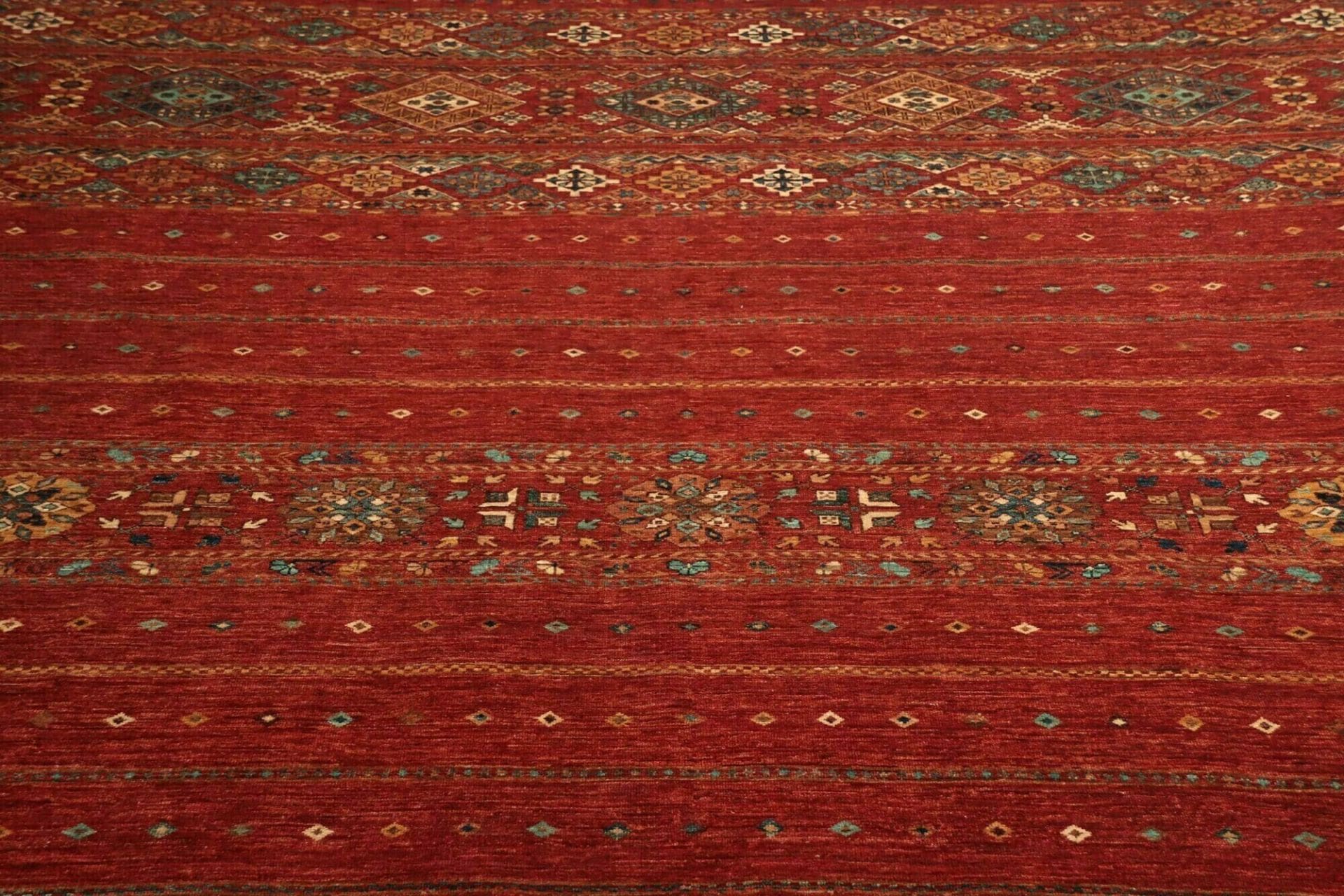 Samarkand Orientteppich 277 × 367 cm aus Wolle, handgeknüpft