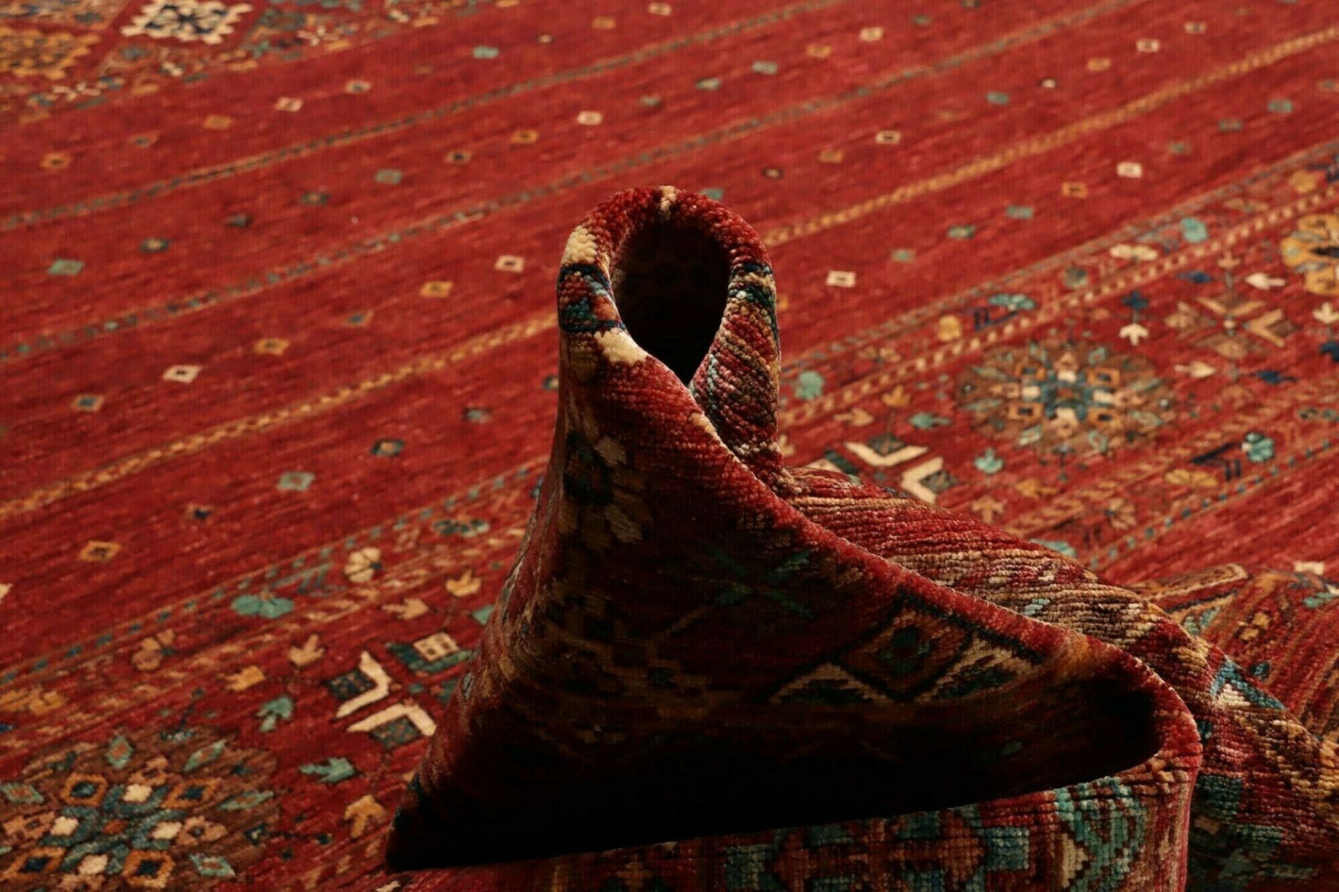Samarkand Orientteppich 277 × 367 cm aus Wolle, handgeknüpft