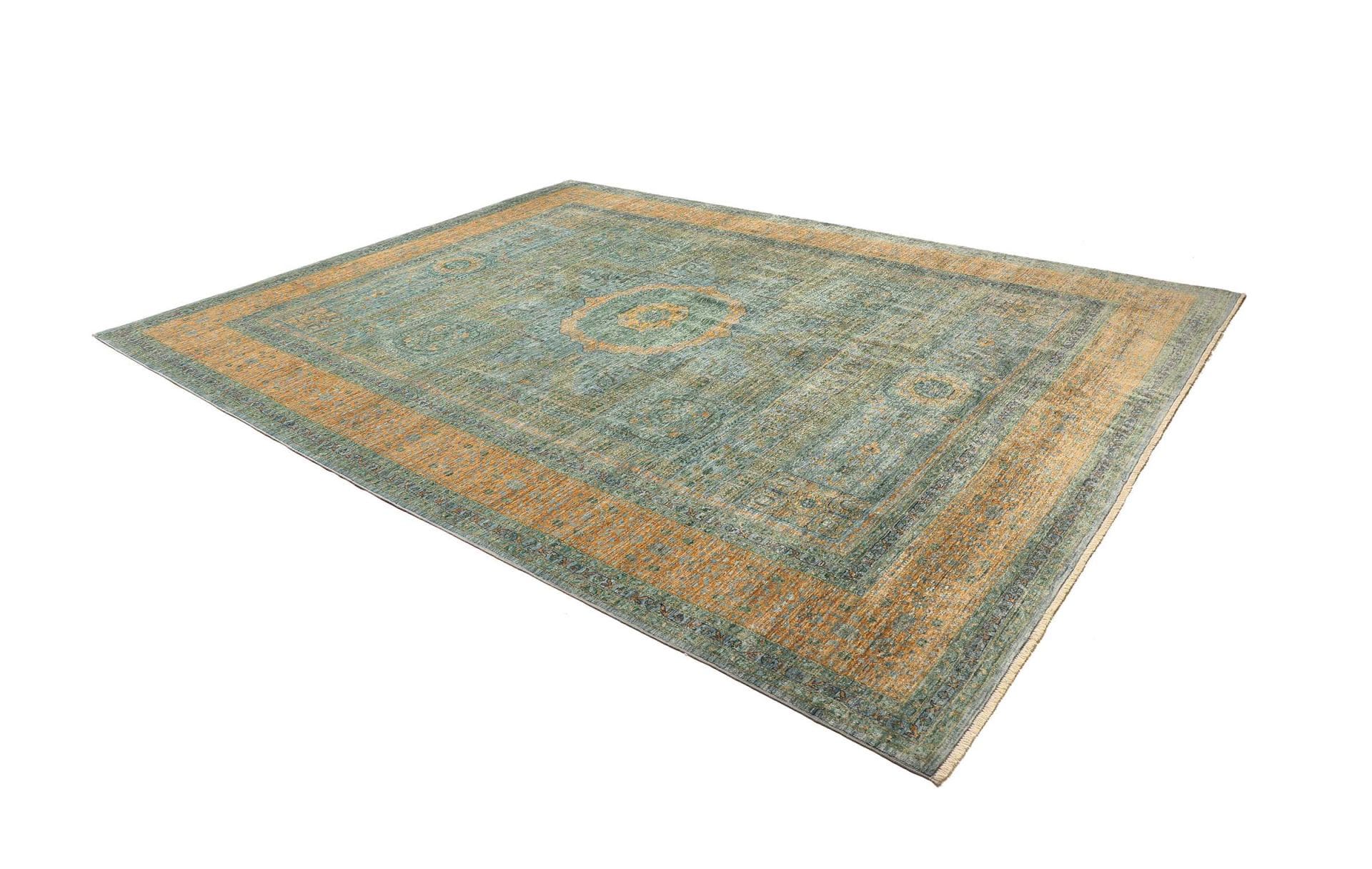 mamluk-orientteppich-275-x-356cm-seide-handgeknupft-hohe-qualitat-2 Handgeknüpfter Mamluk Orientteppich 275 × 356 cm
