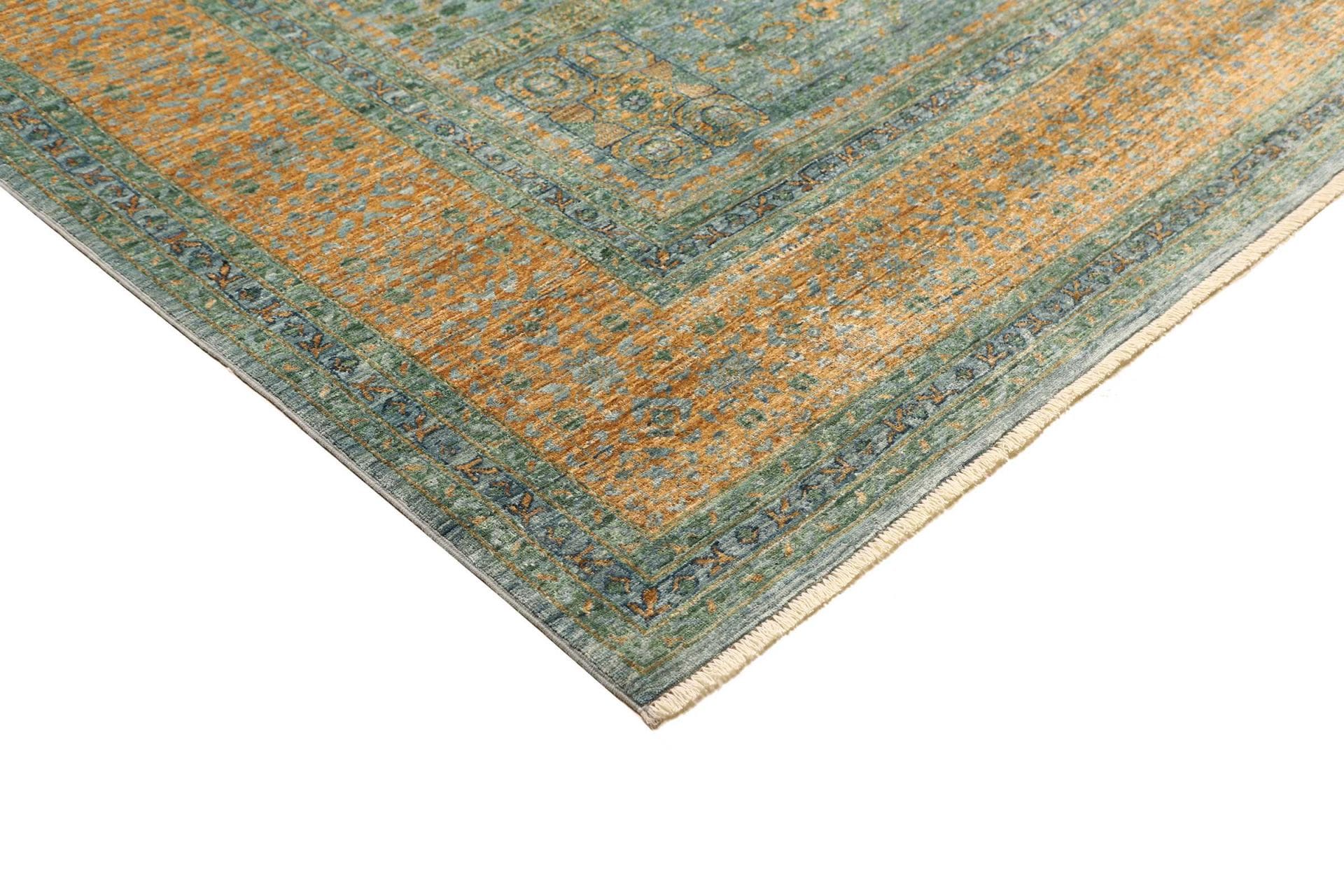 mamluk-orientteppich-275-x-356cm-seide-handgeknupft-hohe-qualitat-4 Handgeknüpfter Mamluk Orientteppich 275 × 356 cm