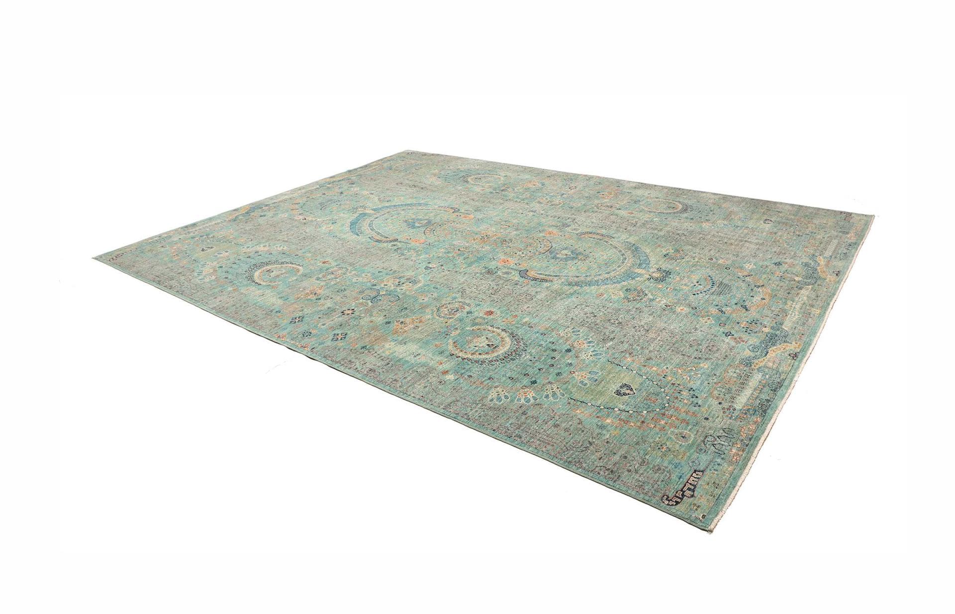 samarkand-orientteppich-272-x-366cm-handgeknupft-wolle-2 Samarkand Orientteppich aus Pakistan, 272 × 366 cm