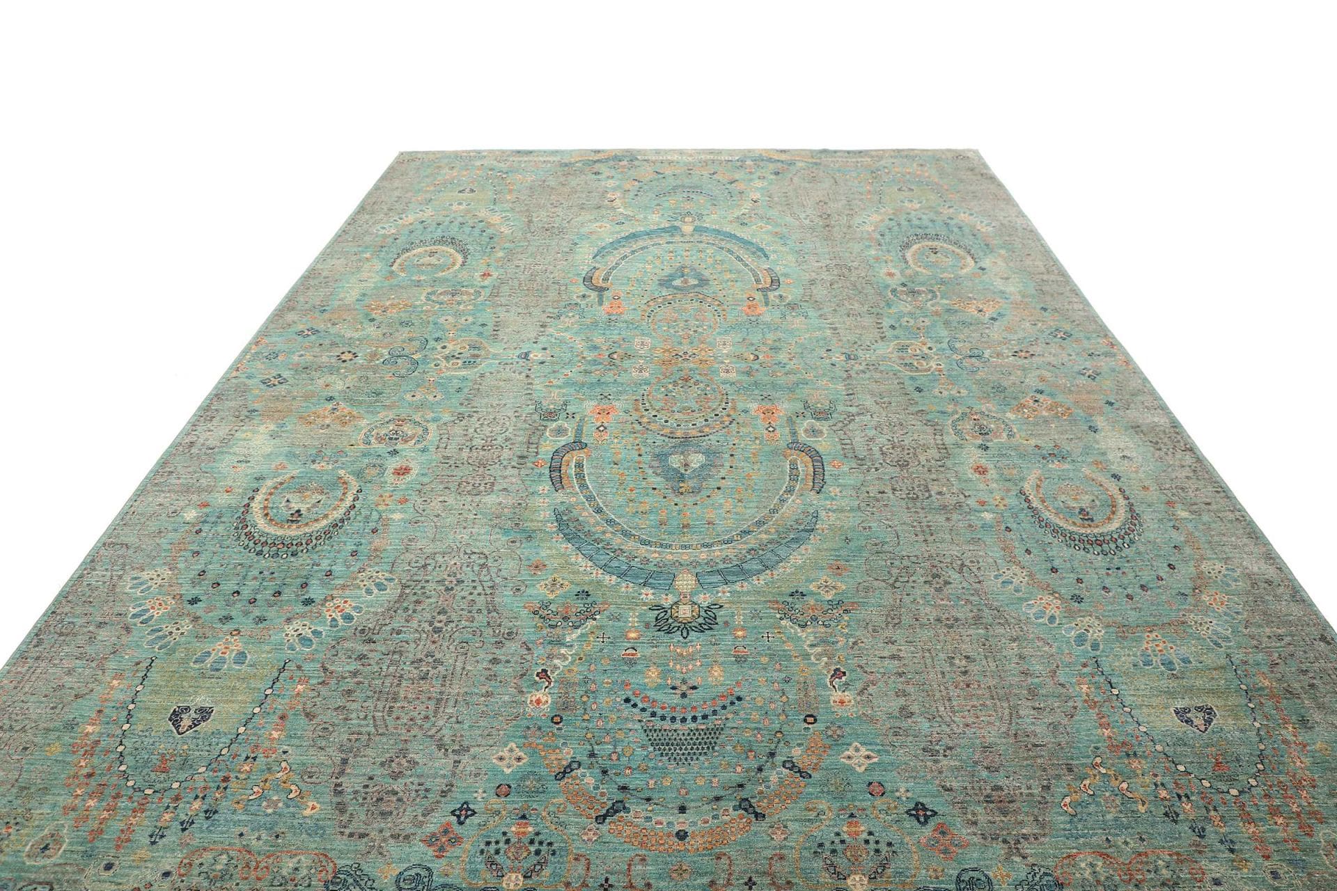 samarkand-orientteppich-272-x-366cm-handgeknupft-wolle-3 Samarkand Orientteppich aus Pakistan, 272 × 366 cm