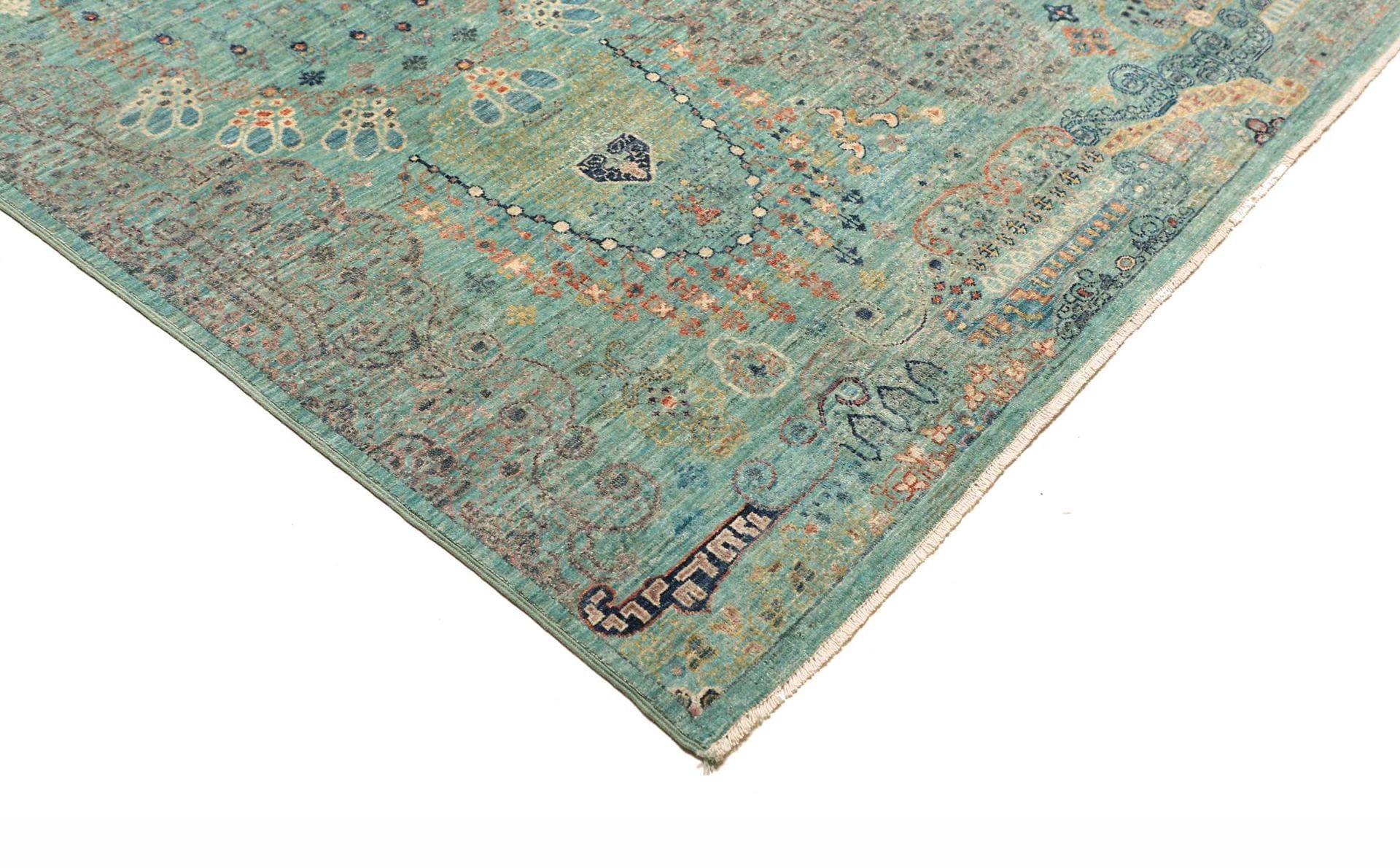 samarkand-orientteppich-272-x-366cm-handgeknupft-wolle-4 Samarkand Orientteppich aus Pakistan, 272 × 366 cm