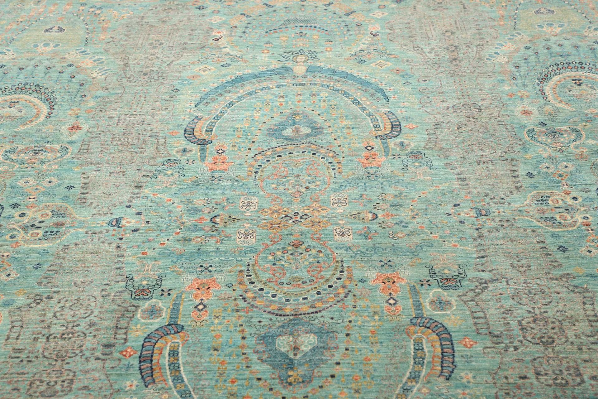 samarkand-orientteppich-272-x-366cm-handgeknupft-wolle-7 Samarkand Orientteppich aus Pakistan, 272 × 366 cm
