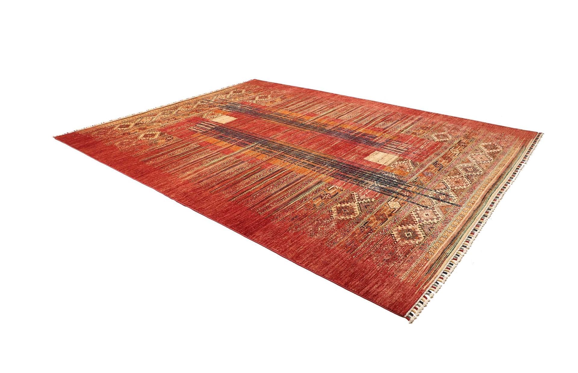 gabbeh-fine-269-x-360cm-weich-handgeknupft-orientteppich-2 Gabbeh Orientteppich 269 × 360 cm aus Wolle, handgewebt