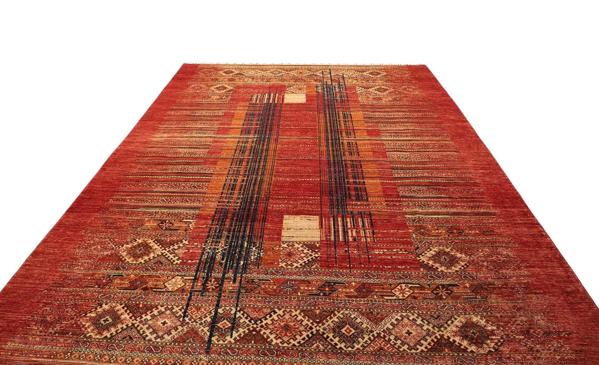 gabbeh-fine-269-x-360cm-weich-handgeknupft-orientteppich-3 Gabbeh Orientteppich 269 × 360 cm aus Wolle, handgewebt