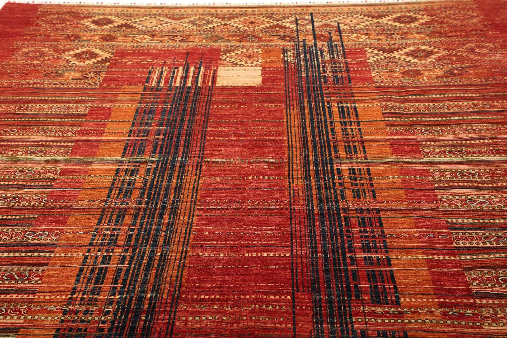gabbeh-fine-269-x-360cm-weich-handgeknupft-orientteppich-7 Gabbeh Orientteppich 269 × 360 cm aus Wolle, handgewebt