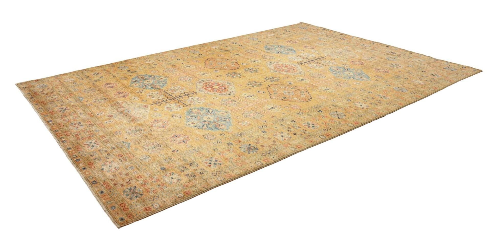 Handgeknüpfter Kazak Orientteppich, 254 × 356 cm, Wolle
