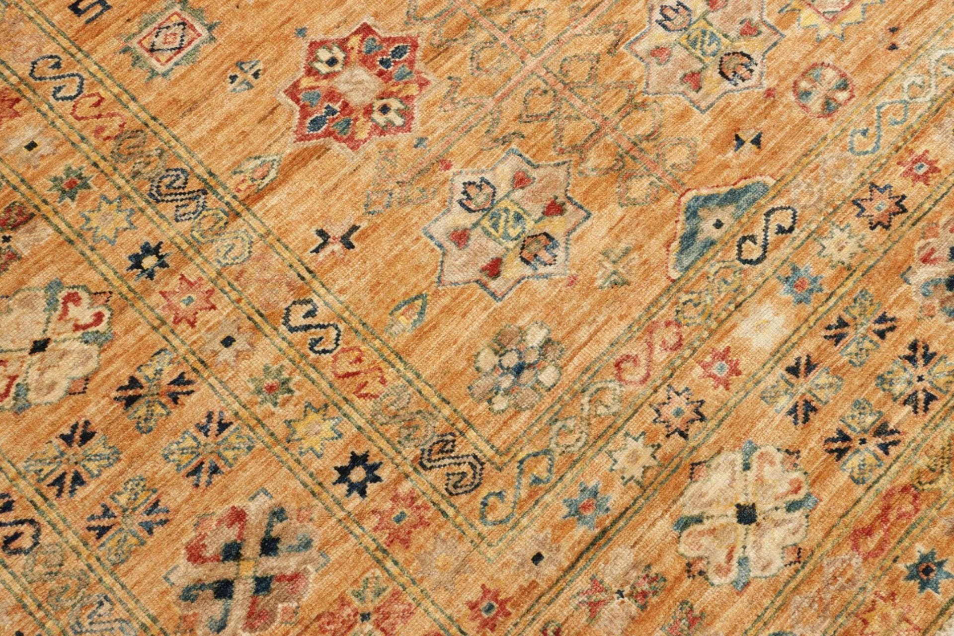 Handgeknüpfter Kazak Orientteppich, 254 × 356 cm, Wolle