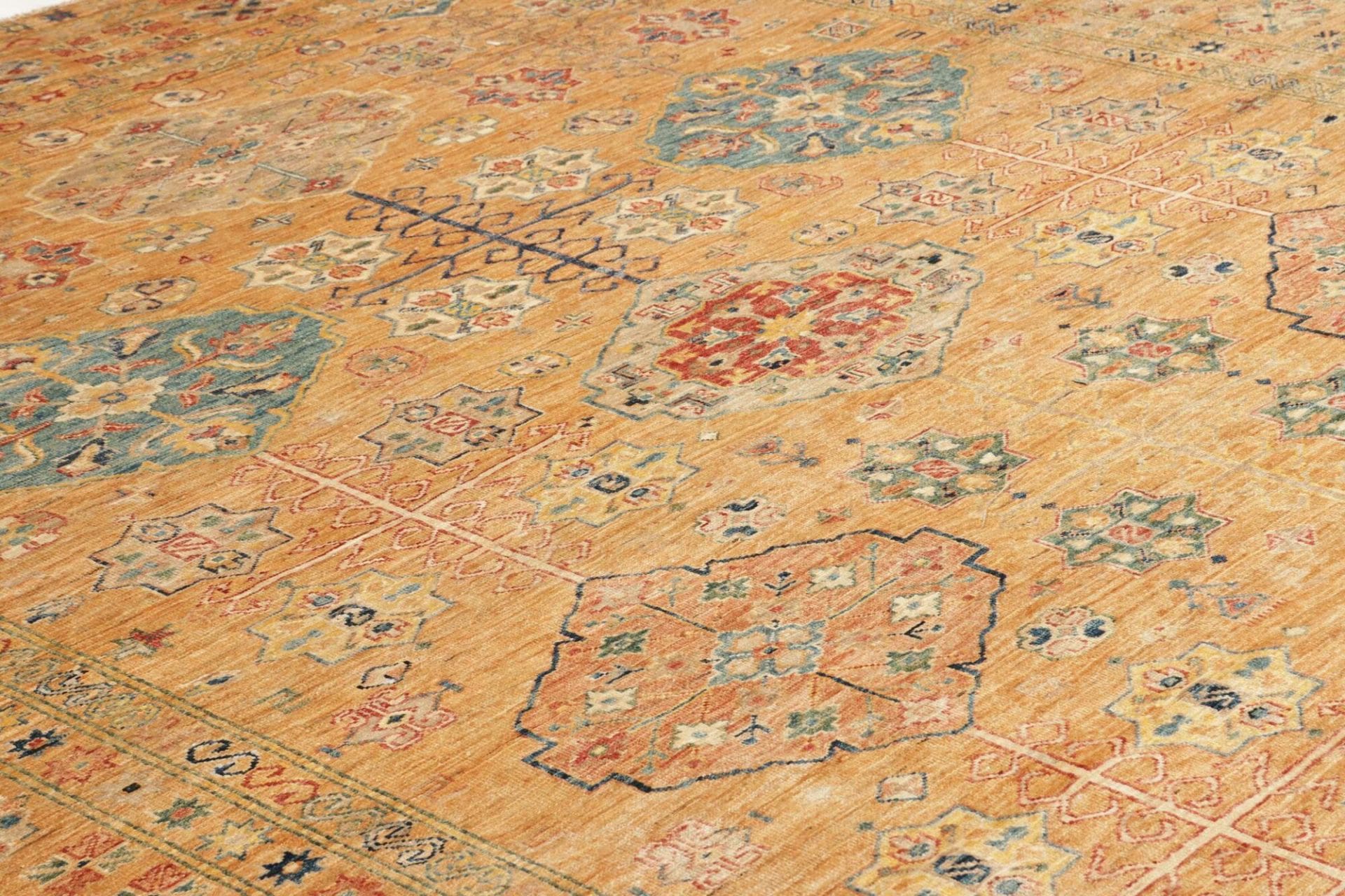 Handgeknüpfter Kazak Orientteppich, 254 × 356 cm, Wolle