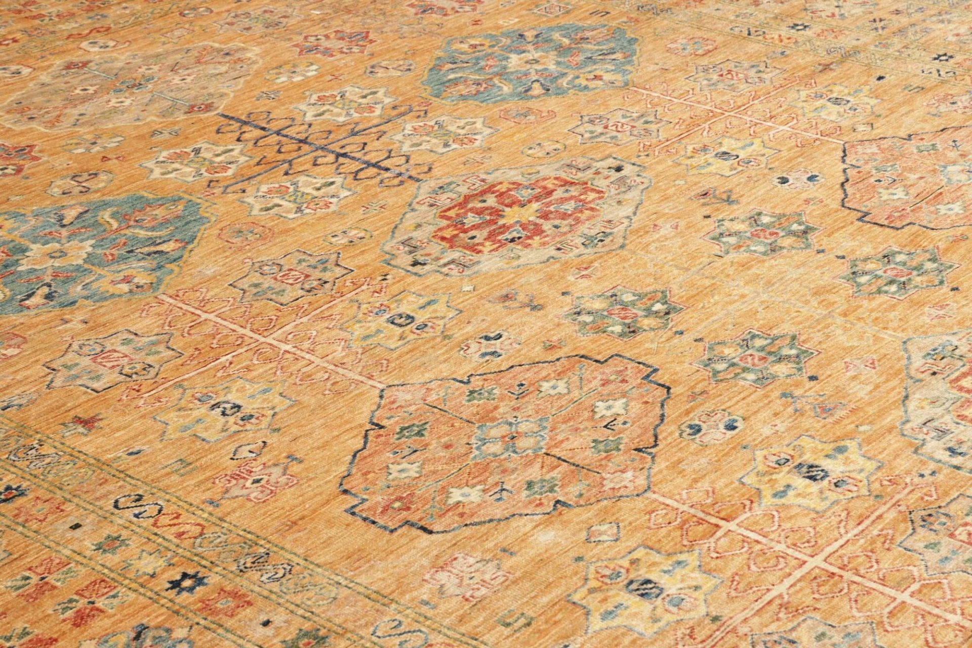 Handgeknüpfter Kazak Orientteppich, 254 × 356 cm, Wolle