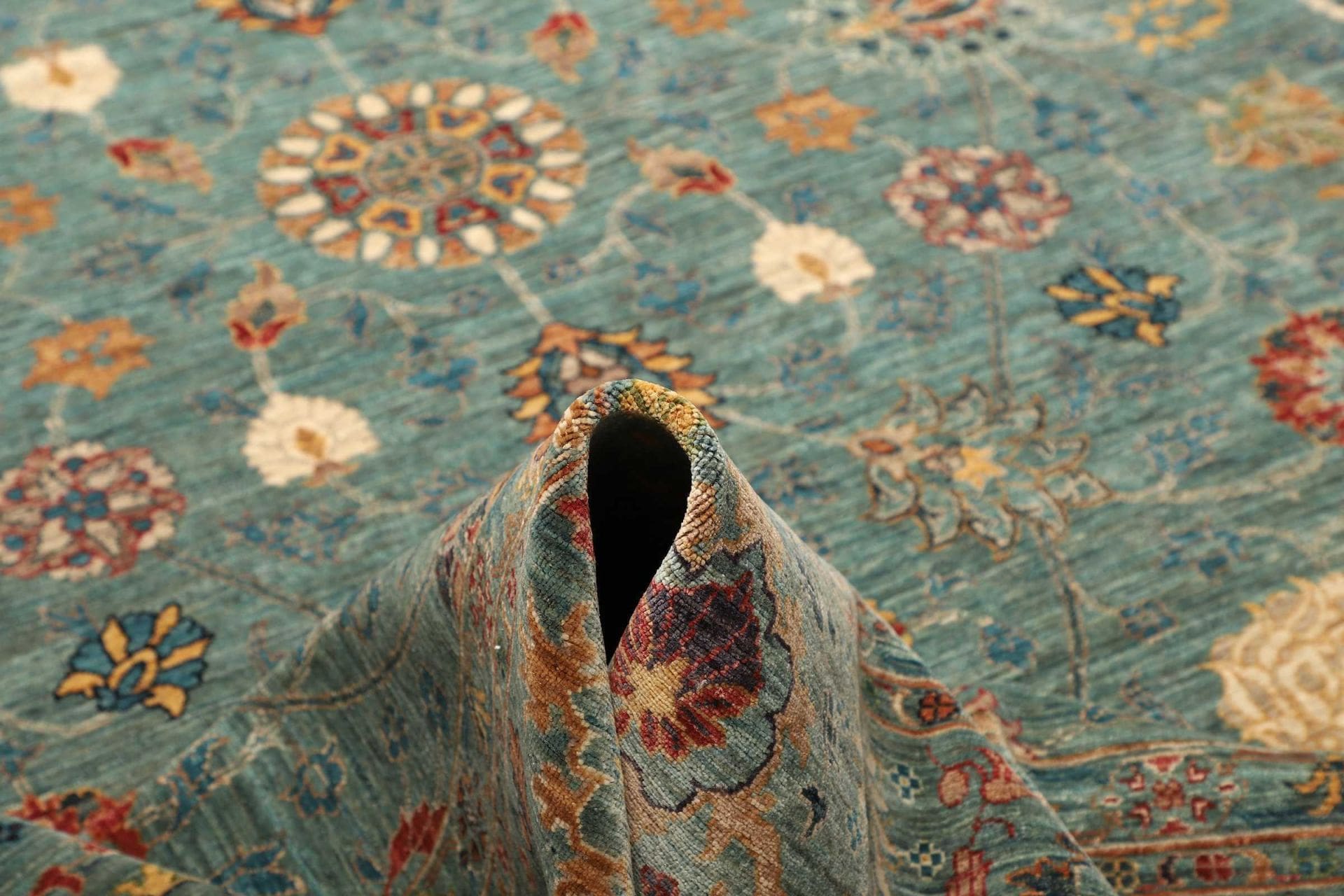 samarkand-orientteppich-248-x-342cm-handgeknupft-wolle-8 Samarkand Orientteppich 248 × 342 cm aus Wolle, handgeknüpft