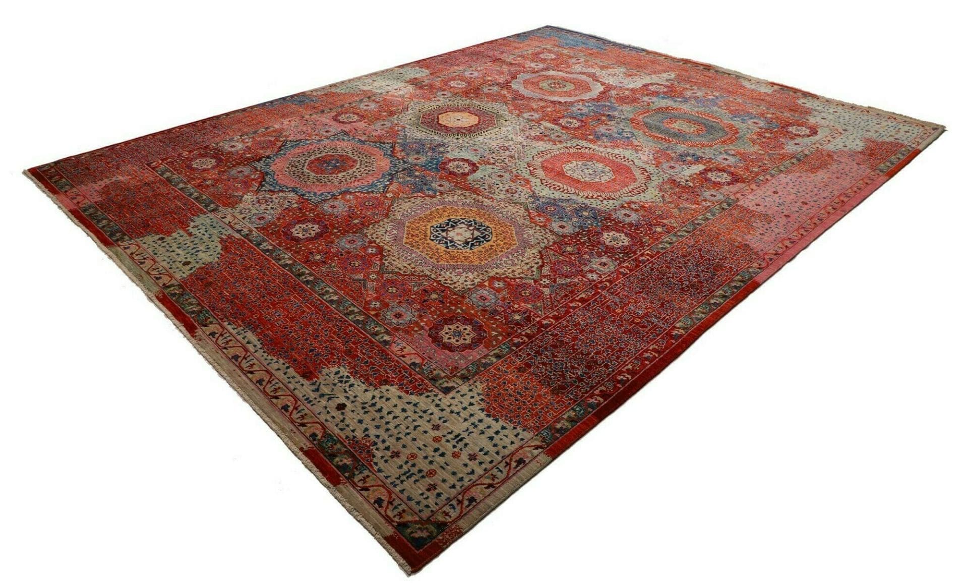 mamluk-orientteppich-277-x-353-cm-handgeknupft-seide-wolle-1 Mamluk Orientteppich aus Pakistan, 277 × 353 cm