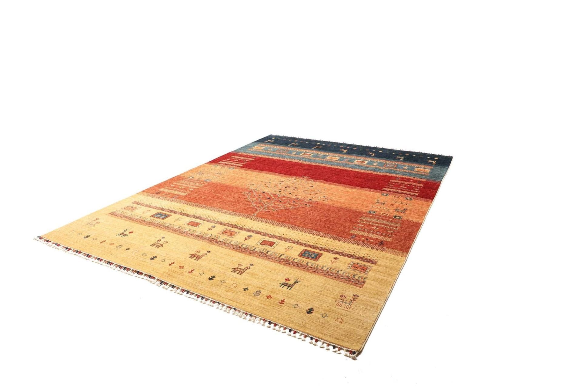Gabbeh Orientteppich aus Pakistan, 257 × 347 cm