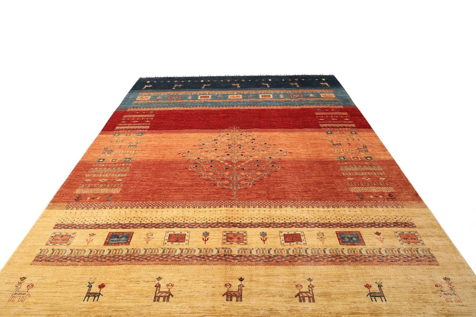Gabbeh Orientteppich aus Pakistan, 257 × 347 cm