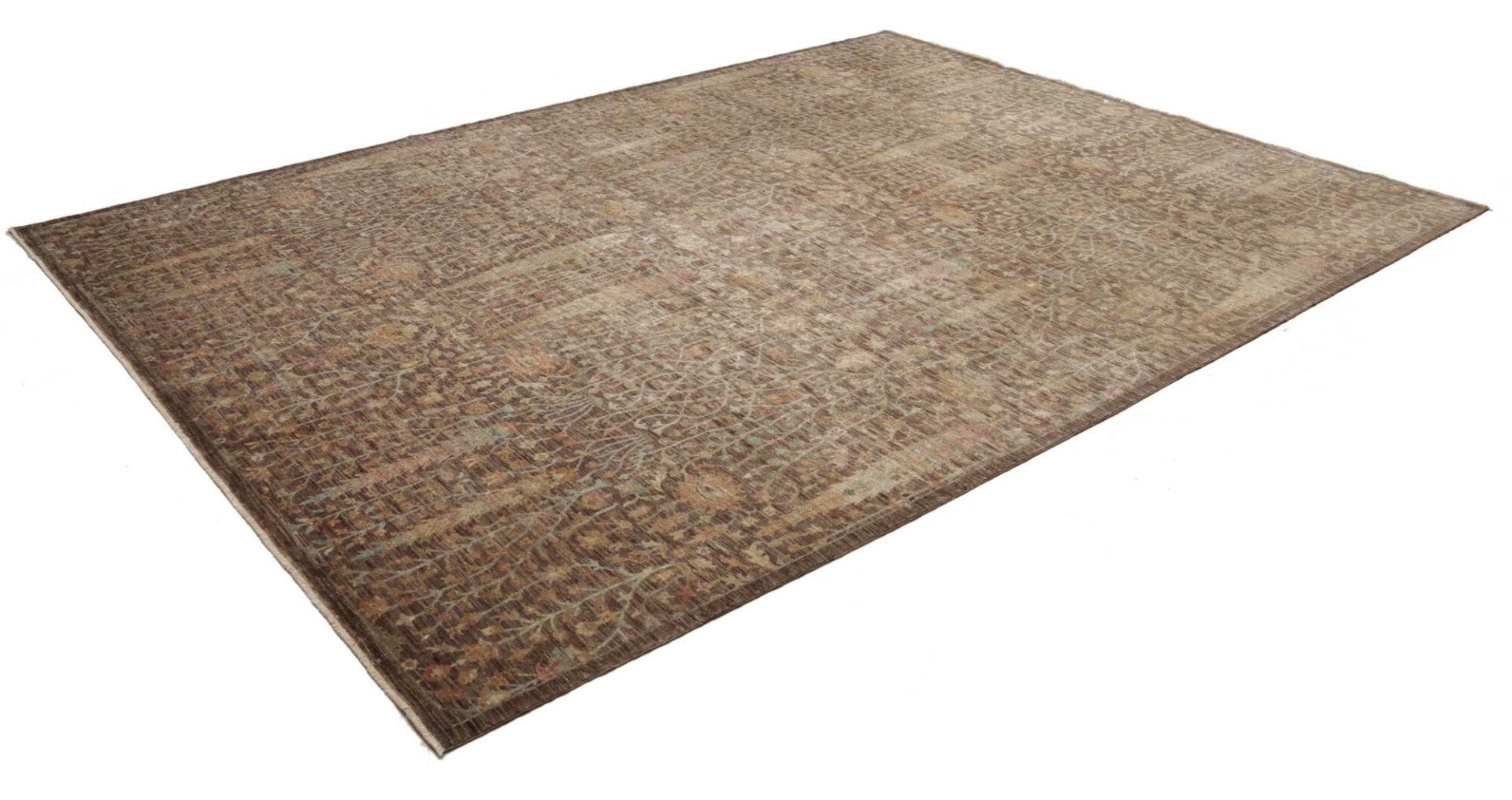 Handgeknüpfter Samarkand Orientteppich 254 × 335 cm