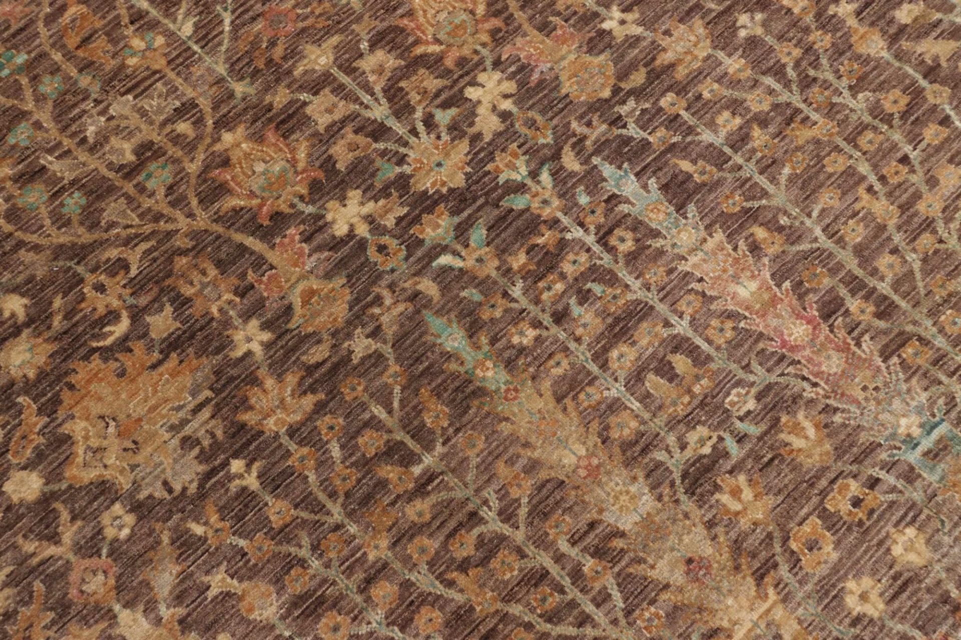 Handgeknüpfter Samarkand Orientteppich 254 × 335 cm