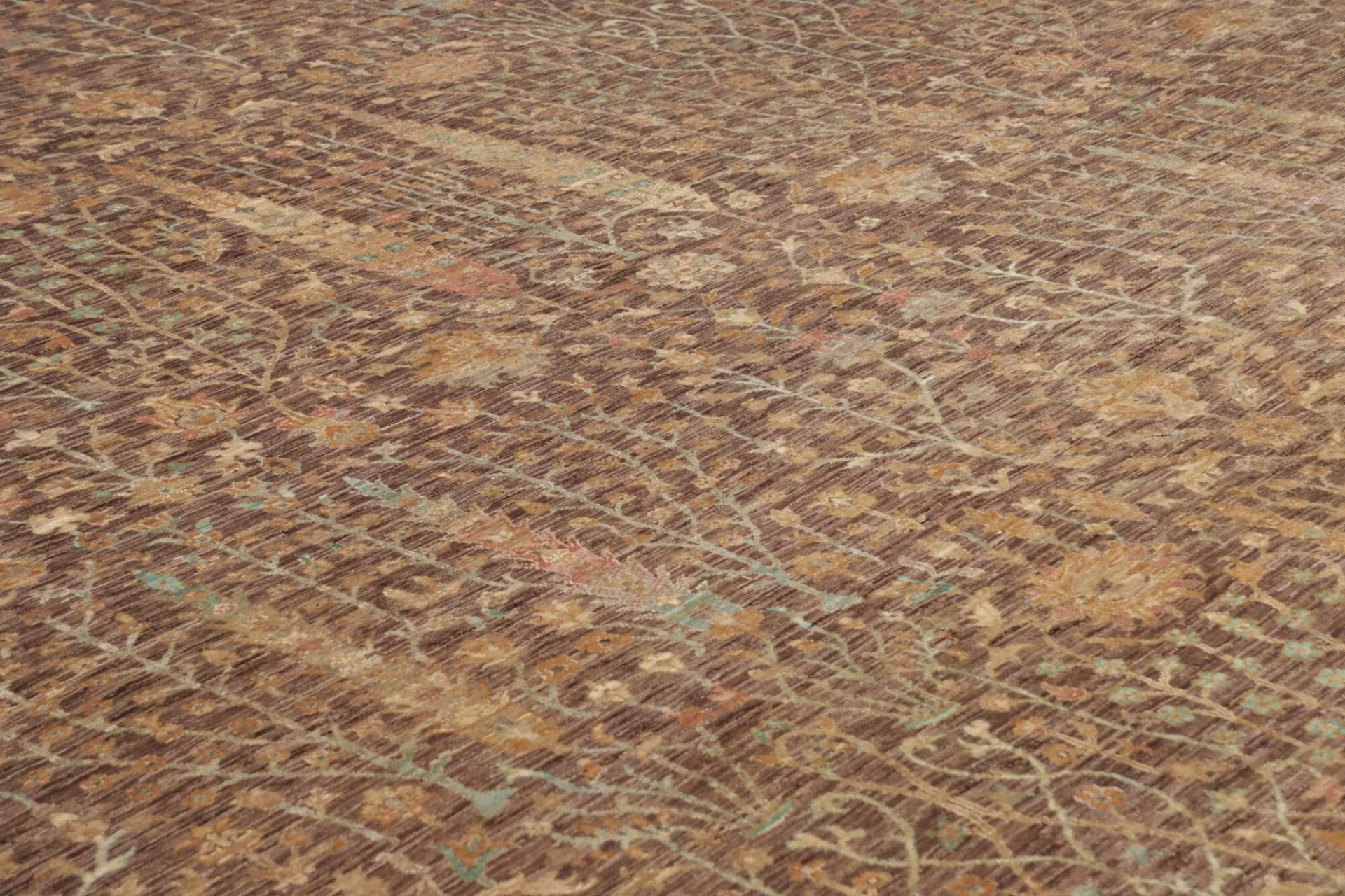Handgeknüpfter Samarkand Orientteppich 254 × 335 cm