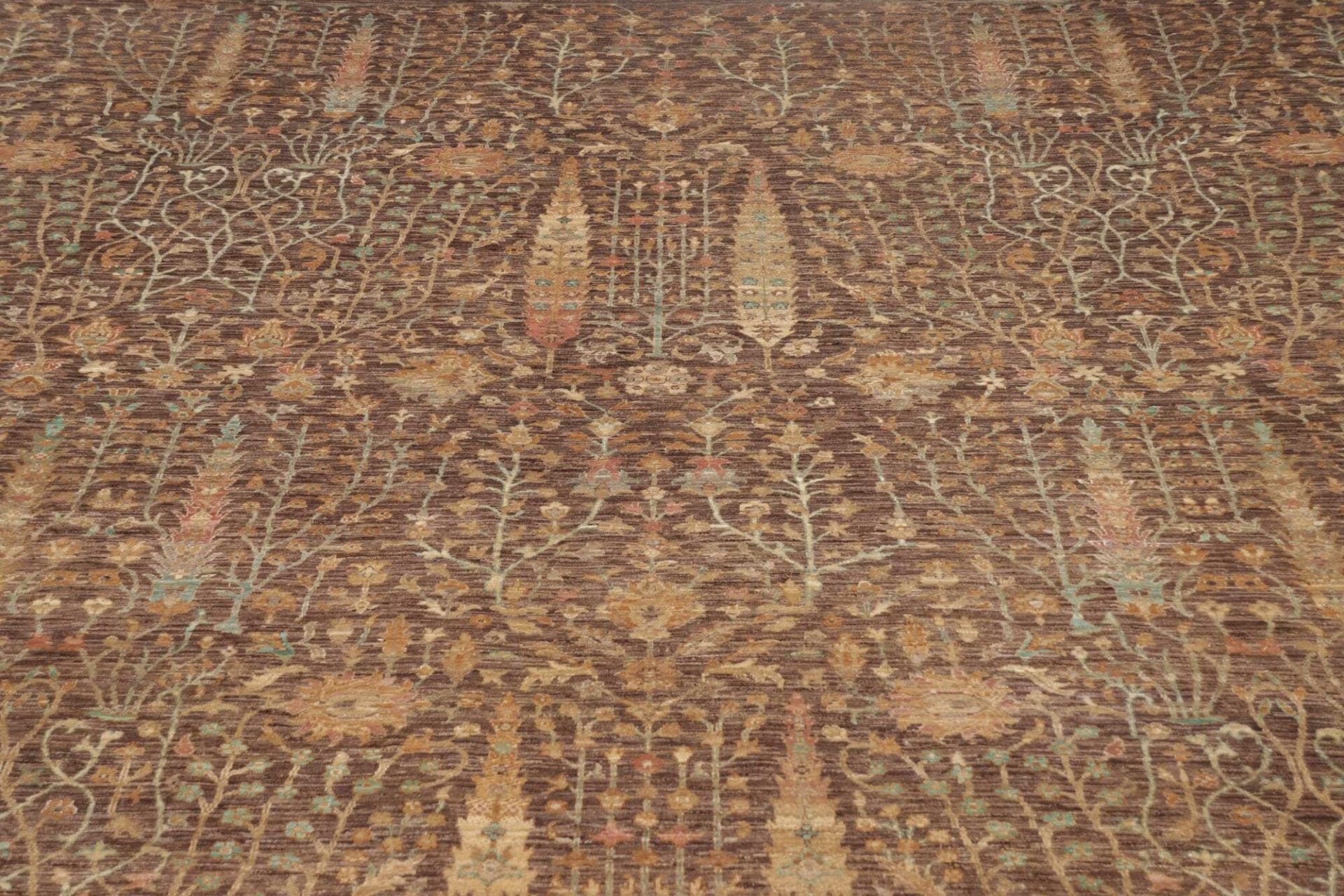 Handgeknüpfter Samarkand Orientteppich 254 × 335 cm