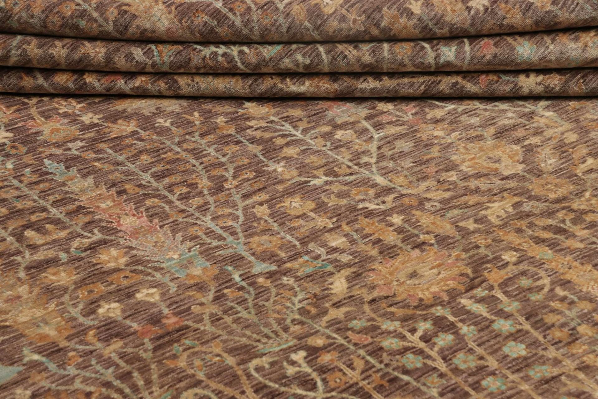 Handgeknüpfter Samarkand Orientteppich 254 × 335 cm